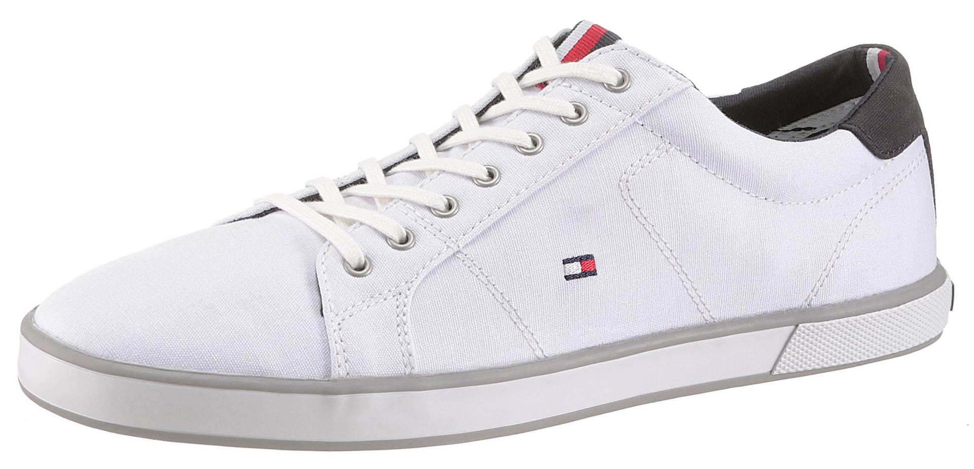 Tommy Hilfiger Sneaker »H2285ARLOW 1D«, mit seitlichem Logoflag, Freizeitschuh, Halbschuh, Schnürschuh von TOMMY HILFIGER