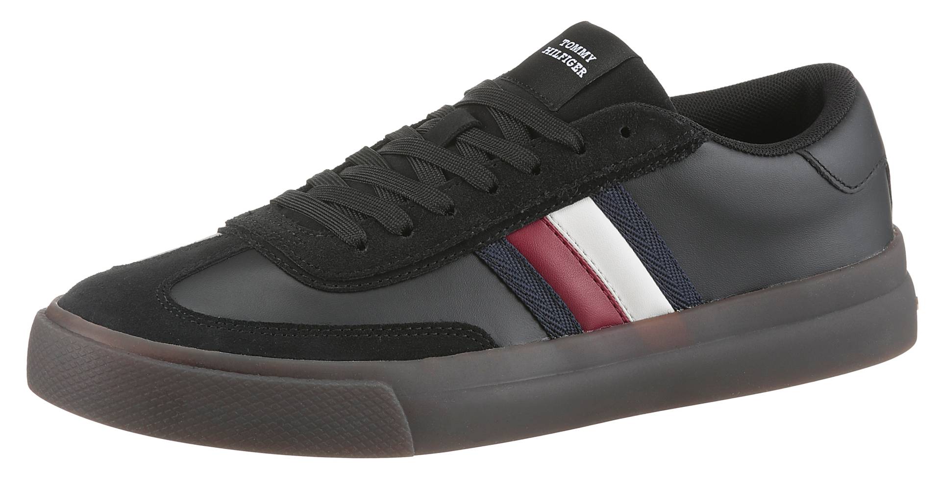 Tommy Hilfiger Sneaker »TH CUPSET TERRACE«, Freizeitschuh, Halbschuh, Schnürschuh mit seitlichen Streifen von TOMMY HILFIGER