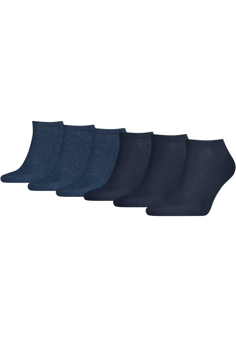 Tommy Hilfiger Sneakersocken, (6 Paar, 6er-Pack), mit gekämmter Baumwolle von TOMMY HILFIGER