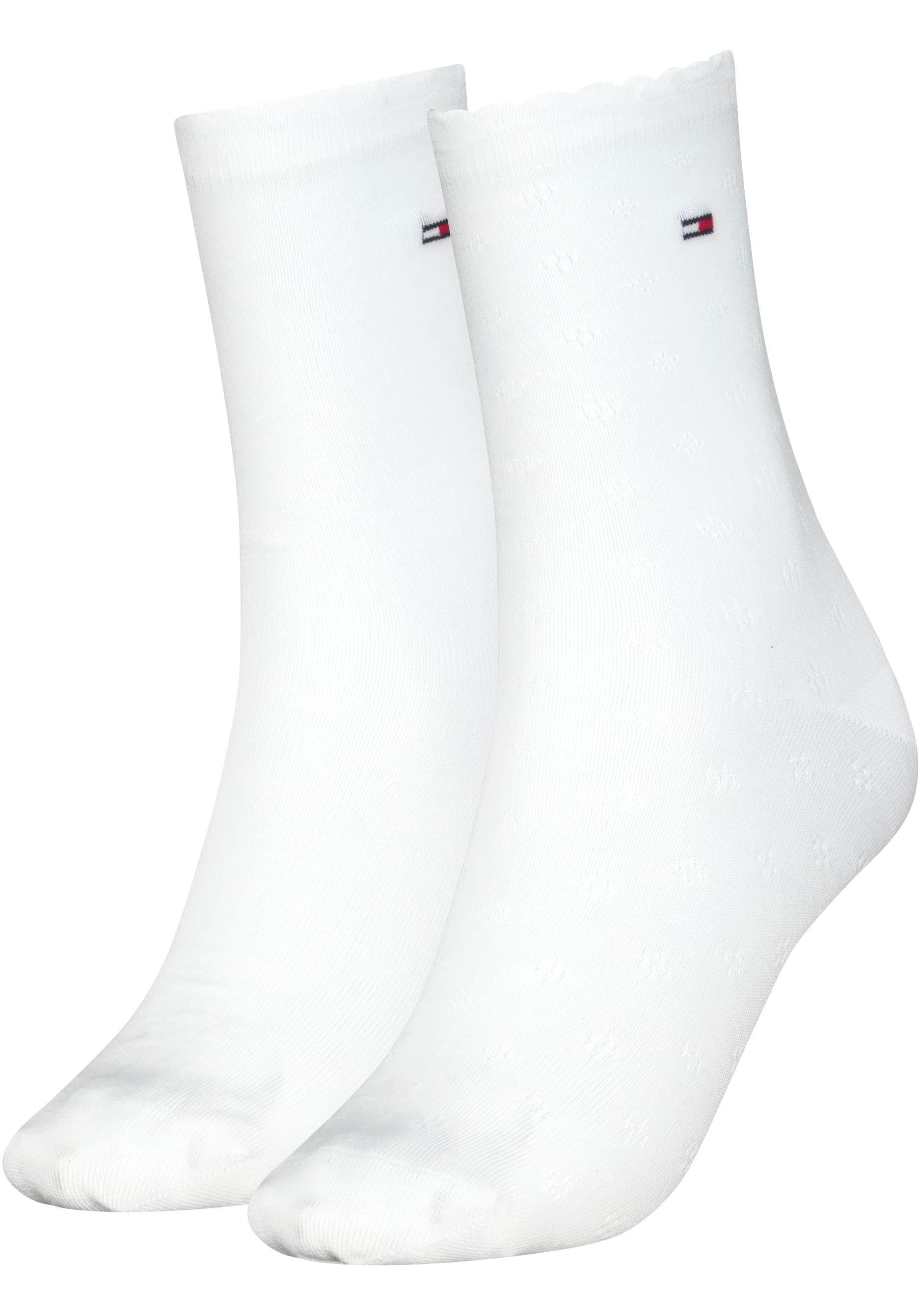 Tommy Hilfiger Socken, (2 Paar), mit Logostickerei von TOMMY HILFIGER