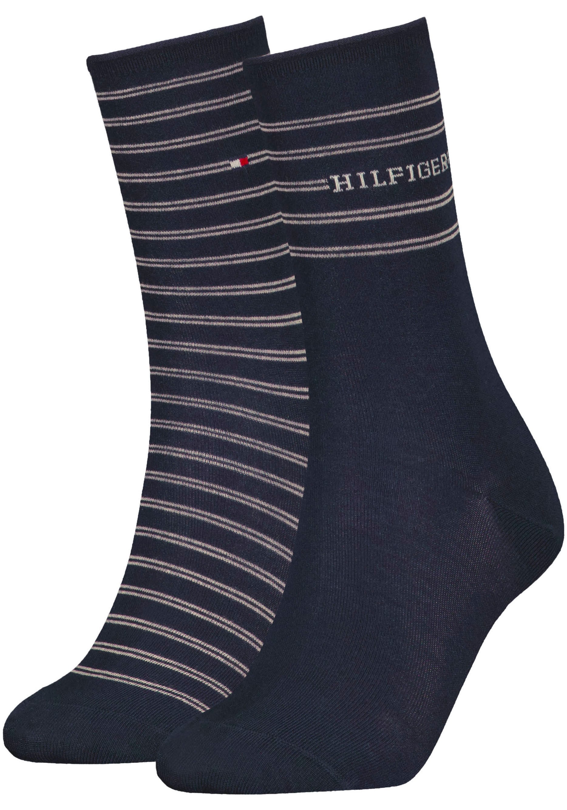 Tommy Hilfiger Socken, (2 Paar), mit Logoschriftzug von TOMMY HILFIGER