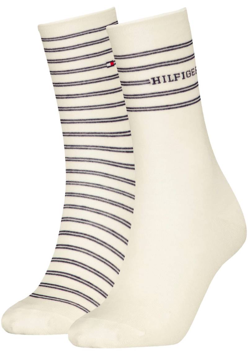 Tommy Hilfiger Socken, (2er-Pack), mit Logoschriftzug von TOMMY HILFIGER