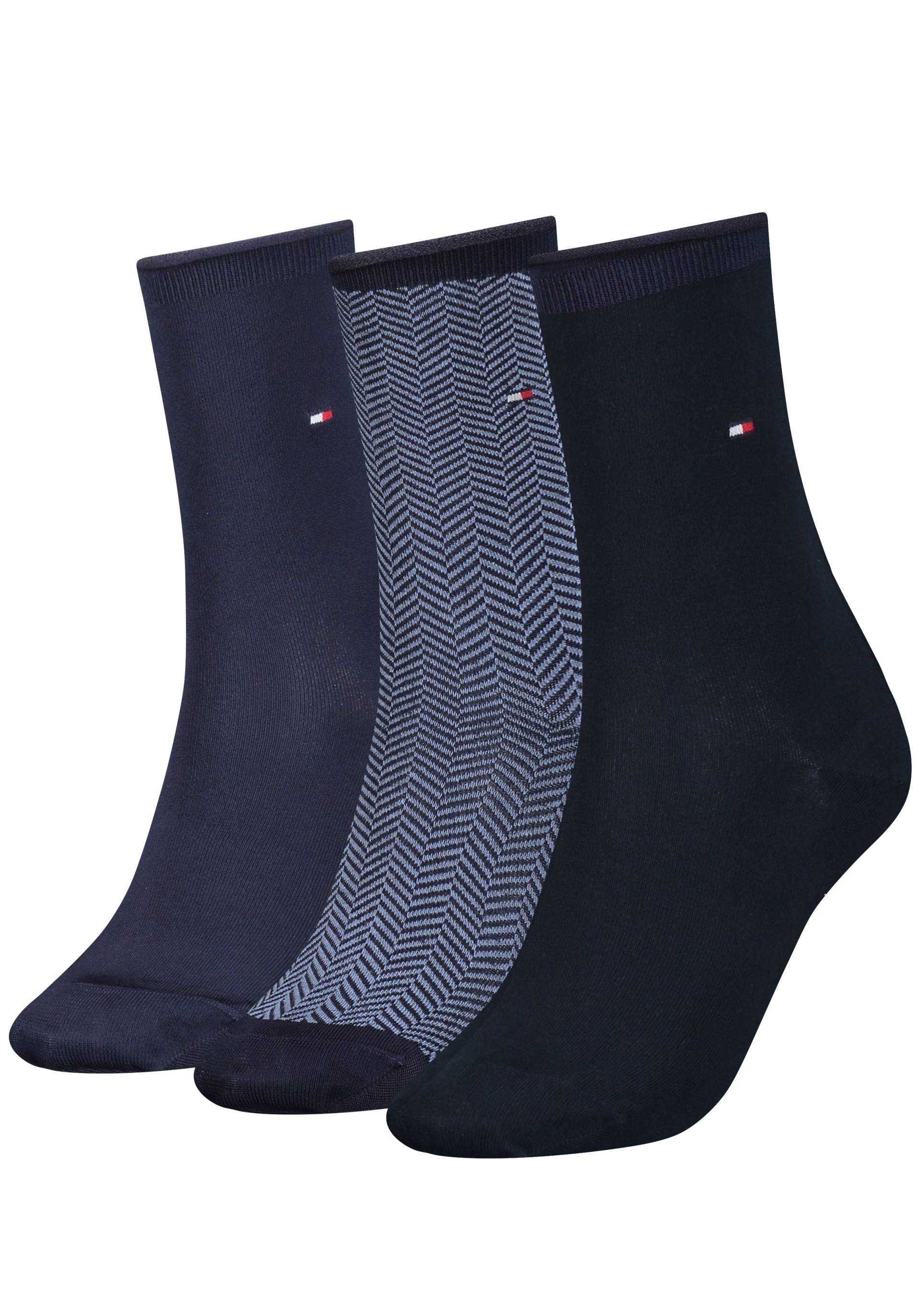 Tommy Hilfiger Socken, (Packung, 3er-Pack), mit toller Geschenkbox von TOMMY HILFIGER