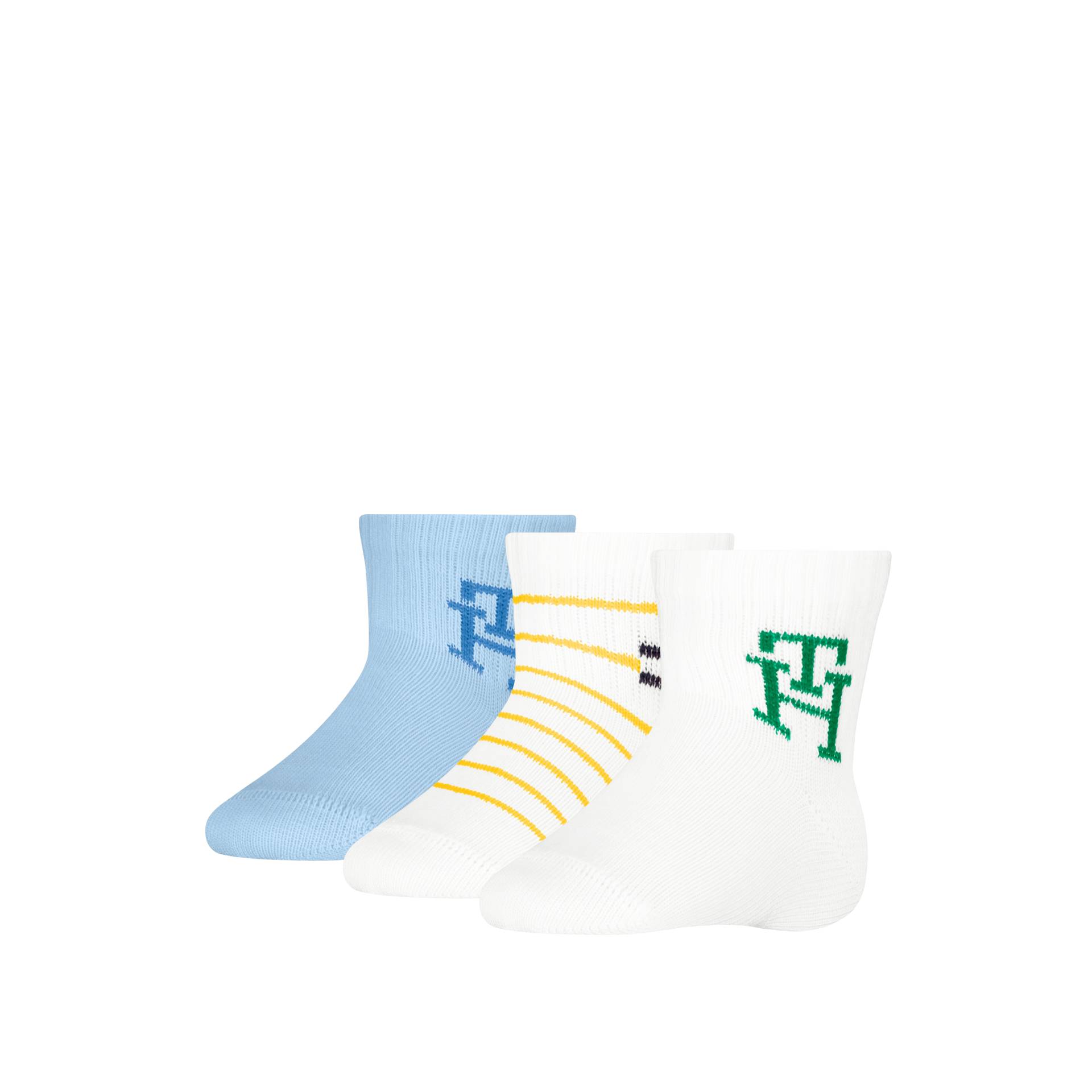 Tommy Hilfiger Socken »TH BABY SOCK 3P GIFTBOX MONOGRAM«, (3 Paar), mit mehreren süssen Designs von TOMMY HILFIGER