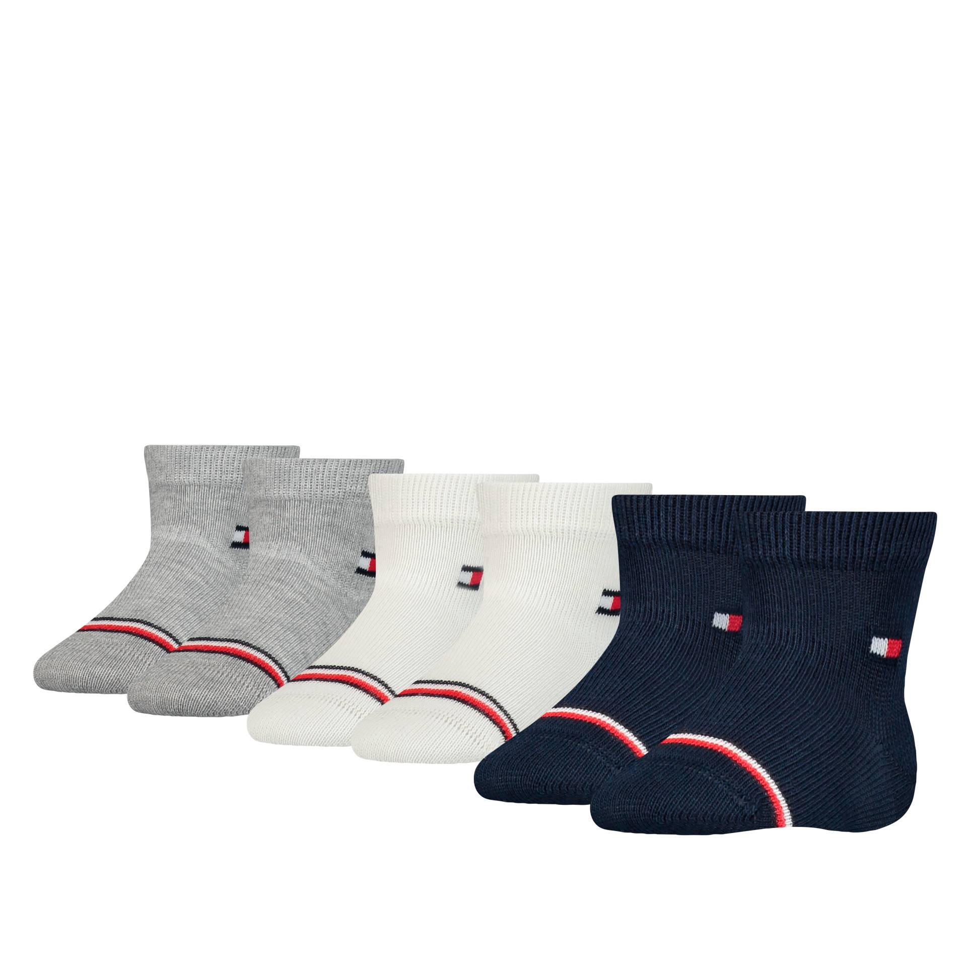 Tommy Hilfiger Socken »TH BABY SOCK 6P ECOM«, (6 Paar) von TOMMY HILFIGER
