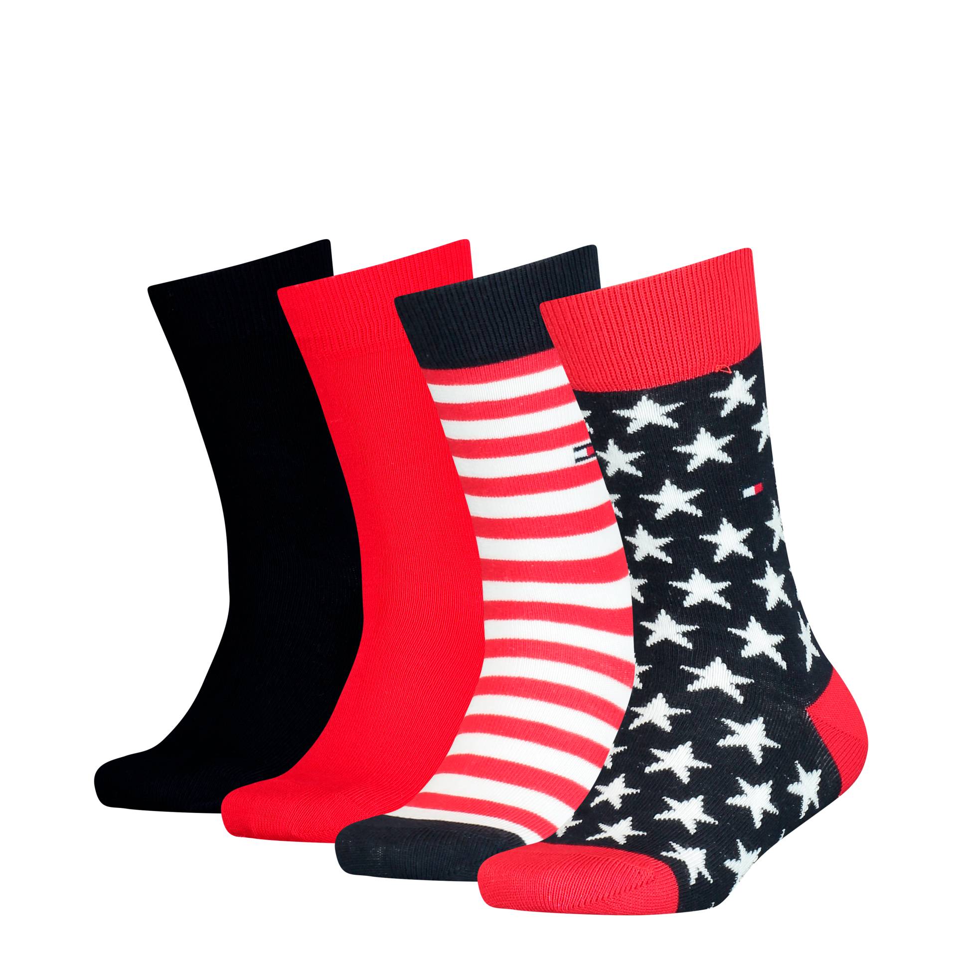 Tommy Hilfiger Socken »TH KIDS SOCK 4P STARS & STRIPES ECOM«, (4 Paar) von TOMMY HILFIGER