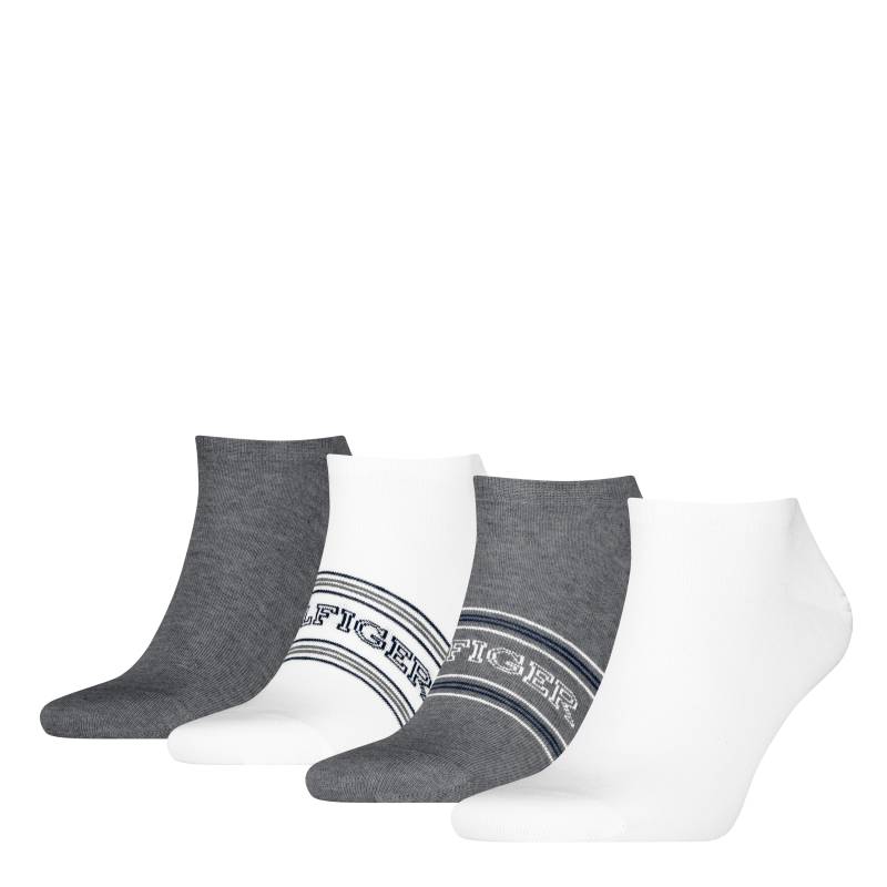 Tommy Hilfiger Socken »TH MEN SNEAKER 4P GIFTBOX«, (4 Paar), mit markantem Logoaufdruck von TOMMY HILFIGER