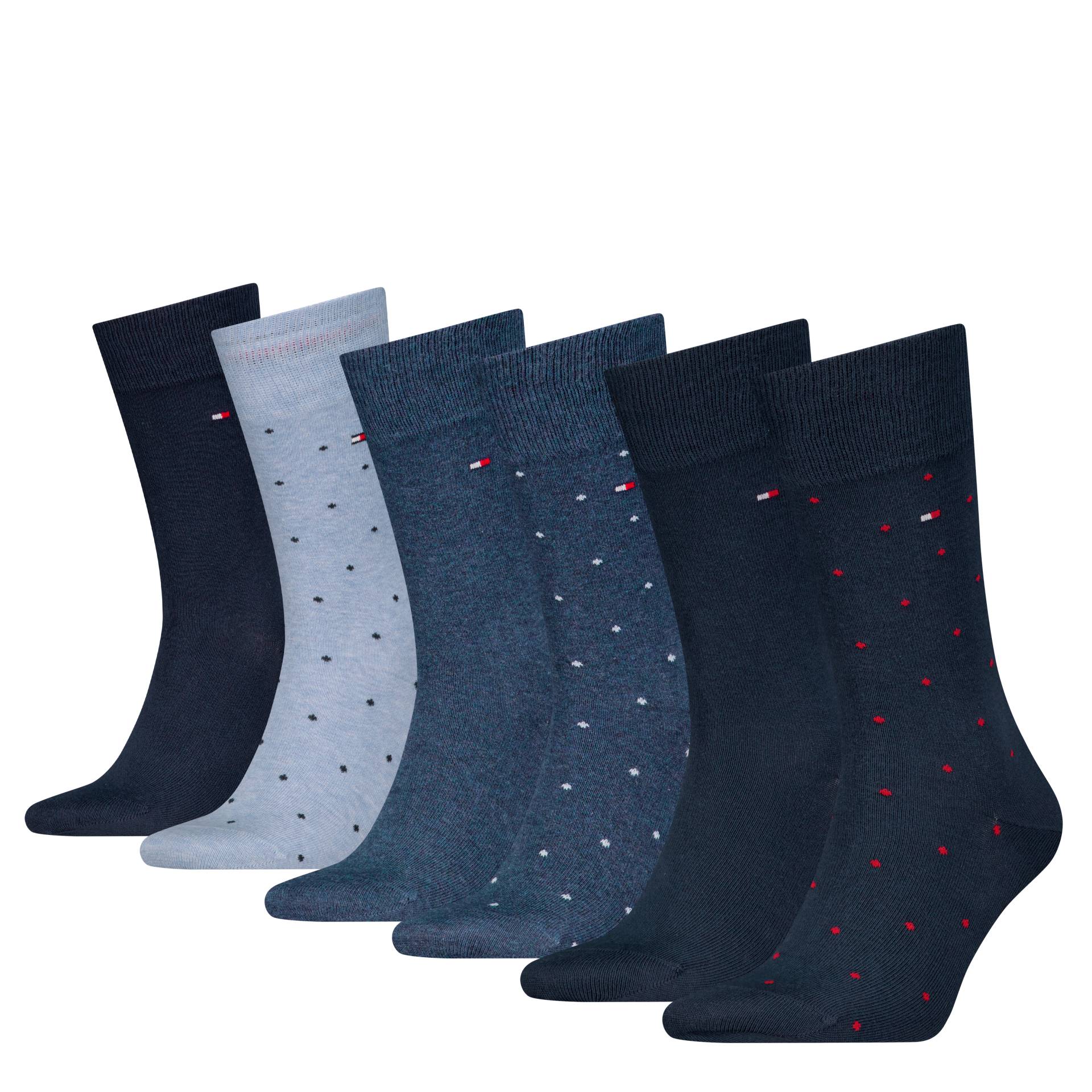 Tommy Hilfiger Socken »TH MEN SOCK 6P DOT ECOM«, (6 Paar) von TOMMY HILFIGER