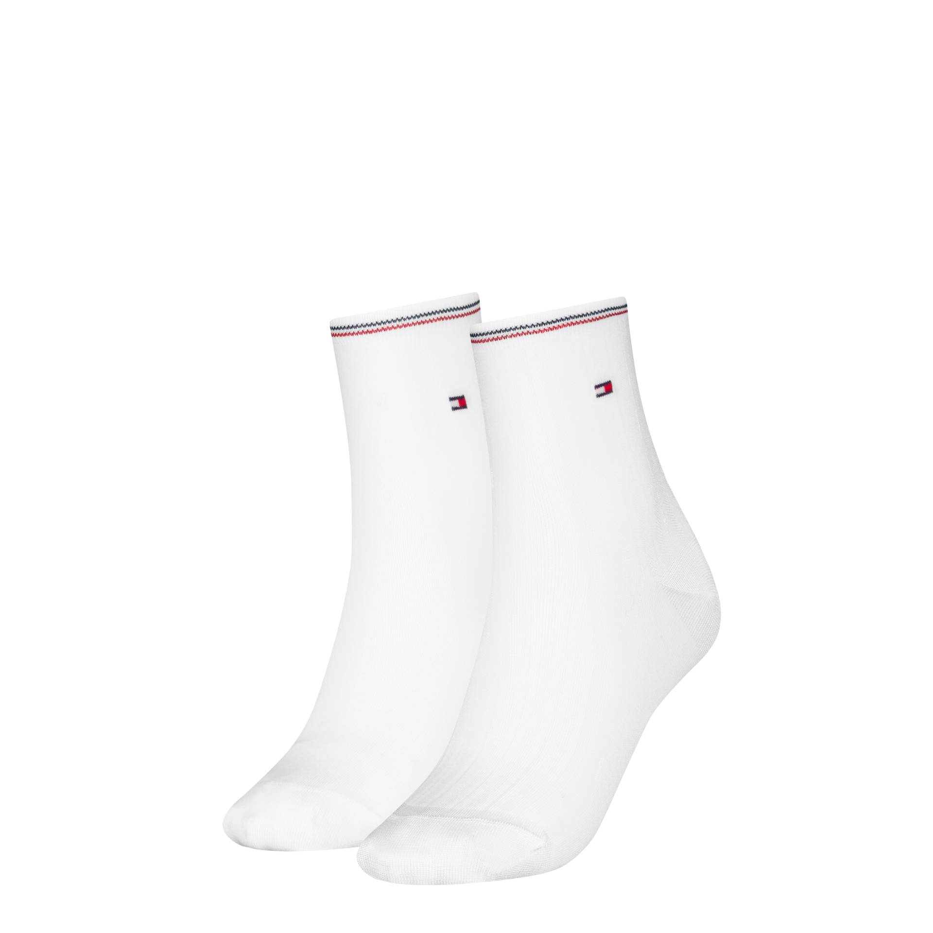 Tommy Hilfiger Socken »TH WOMEN SHORT SOCK 2P SHINE«, (2 Paar) von TOMMY HILFIGER