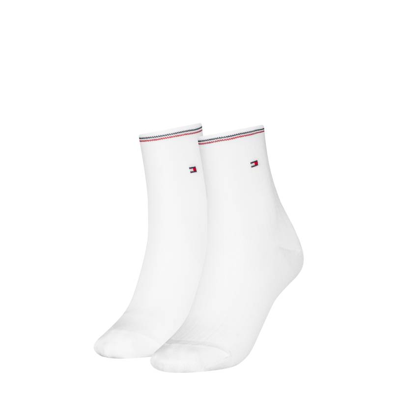 Tommy Hilfiger Socken »TH WOMEN SHORT SOCK 2P SHINE«, (2 Paar) von TOMMY HILFIGER