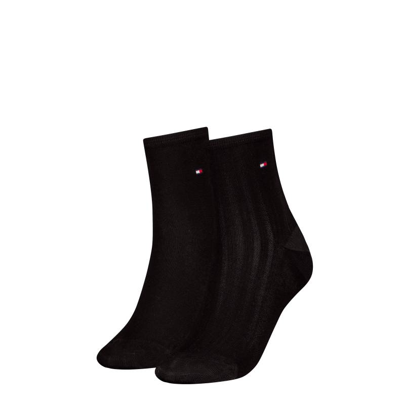 Tommy Hilfiger Socken »TH WOMEN SHORT SOCK 2P SHINE«, (2 Paar) von TOMMY HILFIGER