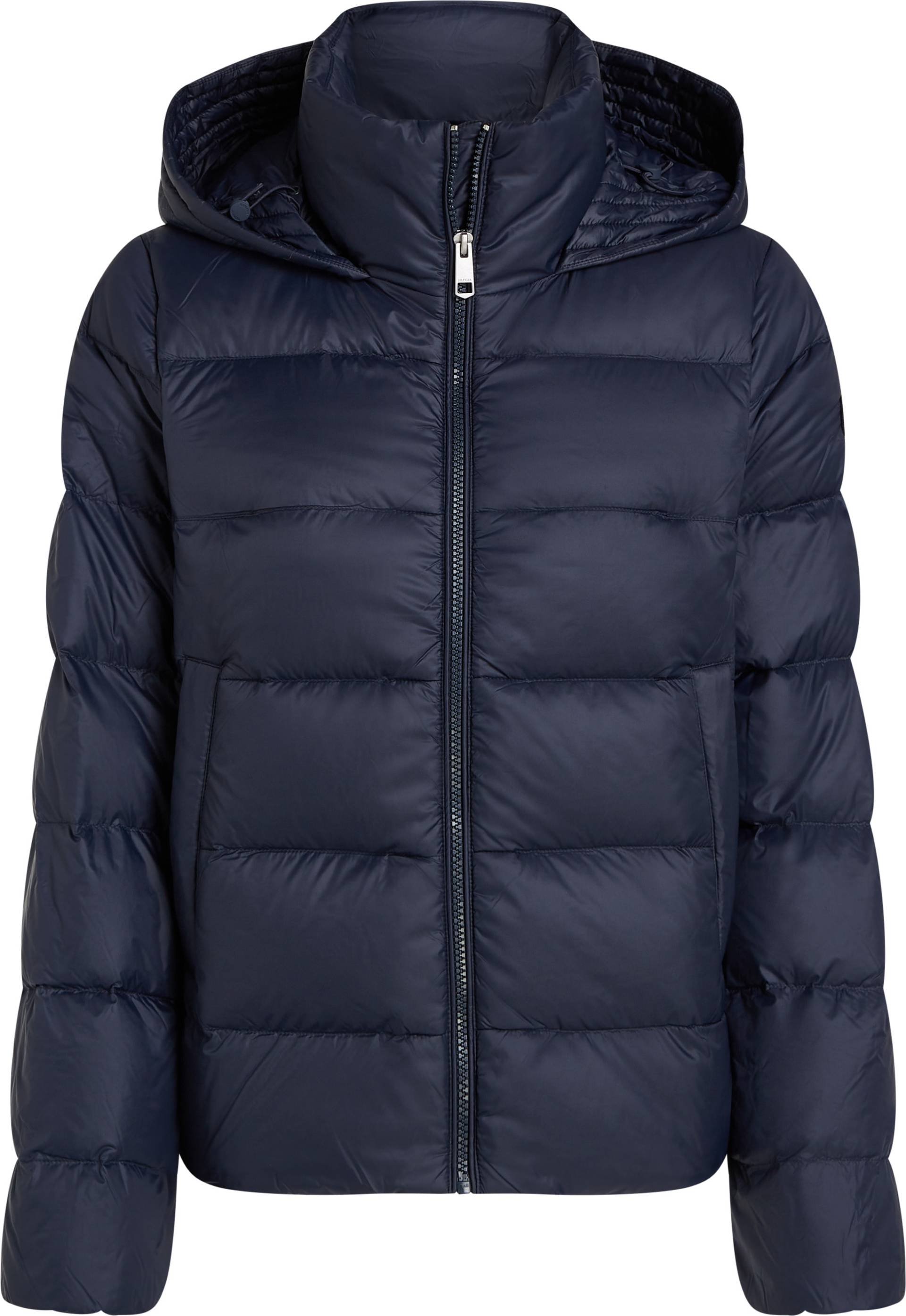 Tommy Hilfiger Steppjacke »LW DOWN CASUAL JACKET«, mit Kapuze, mit Logoprägung von TOMMY HILFIGER