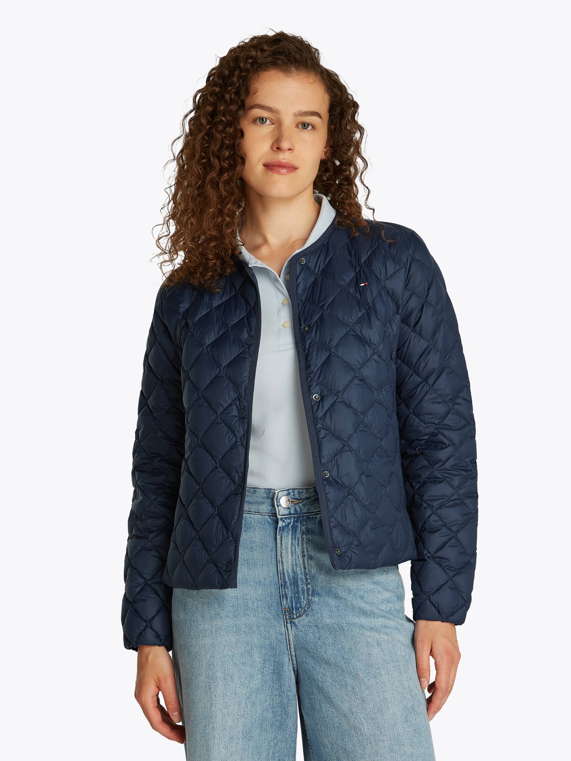 Tommy Hilfiger Steppjacke, mit Logostickerei von TOMMY HILFIGER