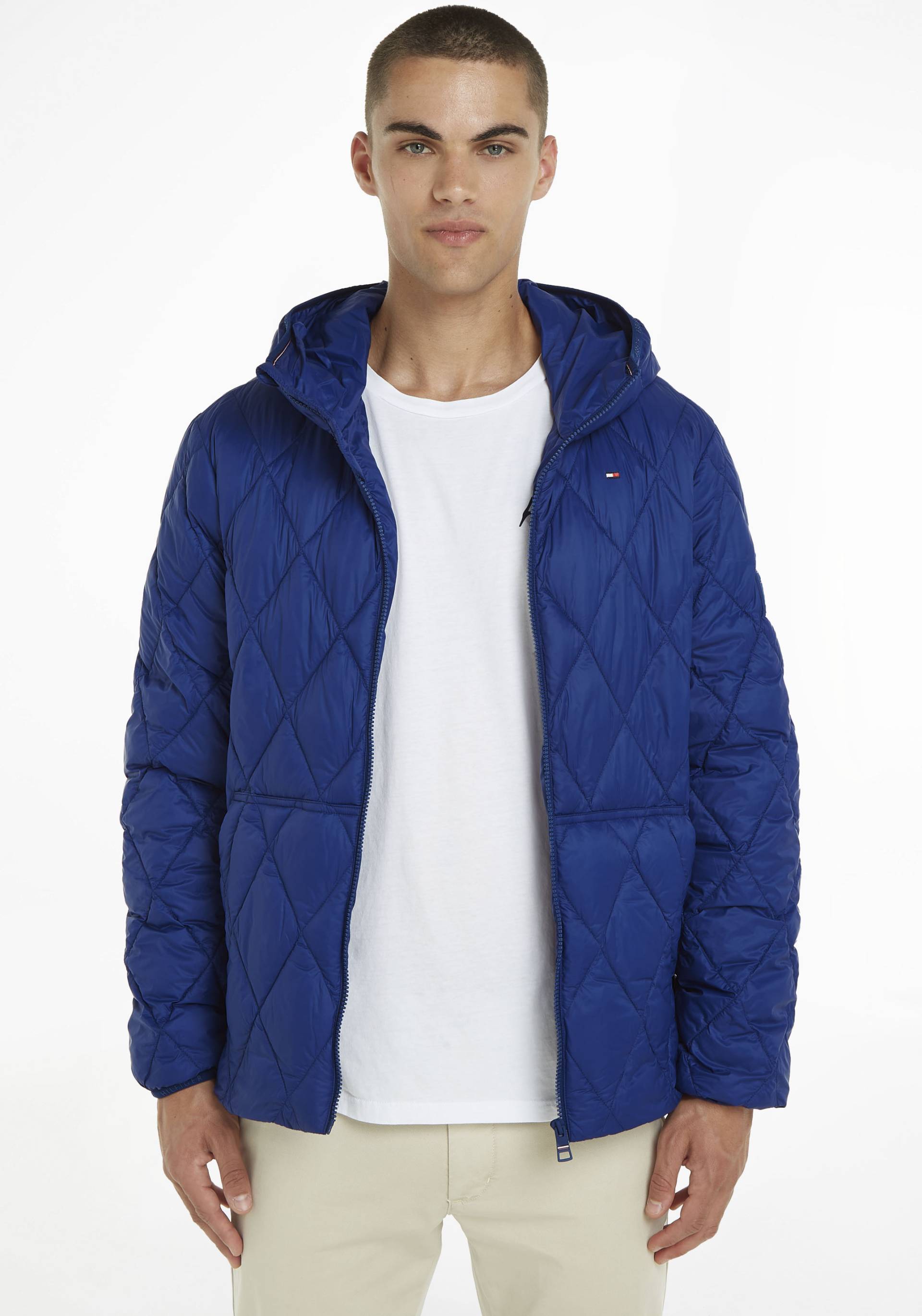 Tommy Hilfiger Steppjacke »CL HOODED QUILTED JACKET«, mit Kapuze von TOMMY HILFIGER