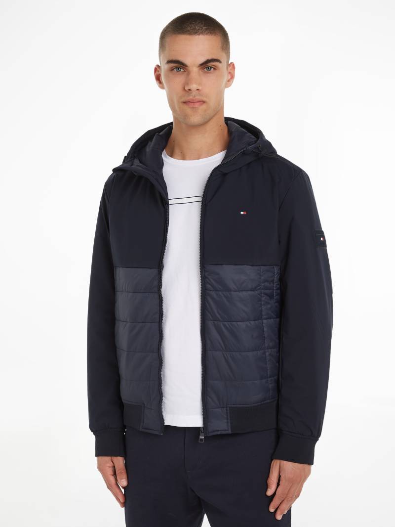 Tommy Hilfiger Steppjacke »CL MIX MEDIA HOODED JACKET«, mit Kapuze von TOMMY HILFIGER