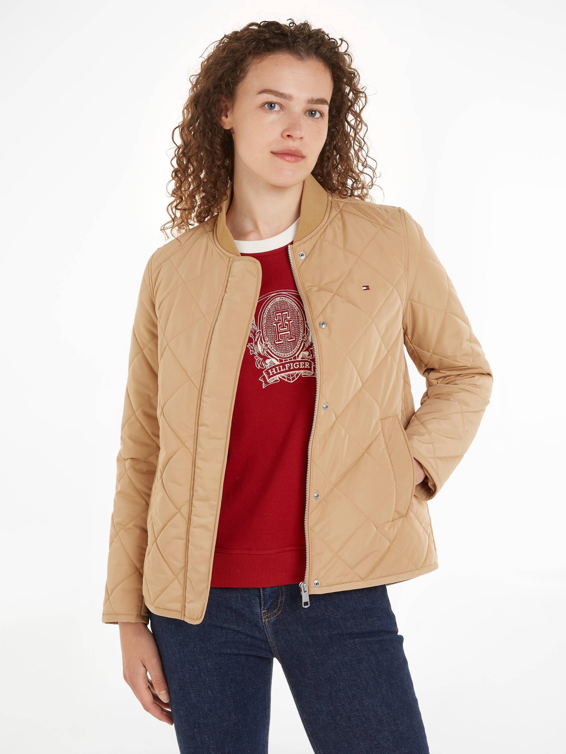 Tommy Hilfiger Steppjacke »LW QUILTED BOMBER JACKET«, mit leichter Wattierung von TOMMY HILFIGER