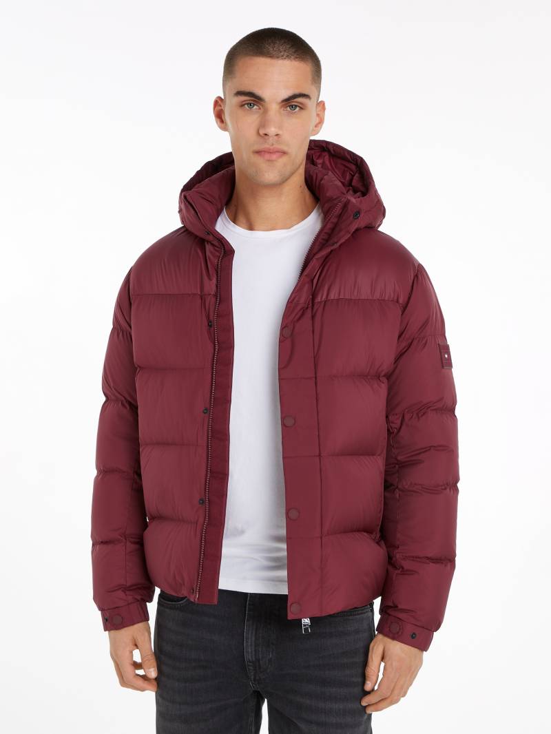 Tommy Hilfiger Steppjacke »MIX DOWN HOODED PUFFER JACKET«, mit Kapuze, mit abnehmbarer Kapuze von TOMMY HILFIGER