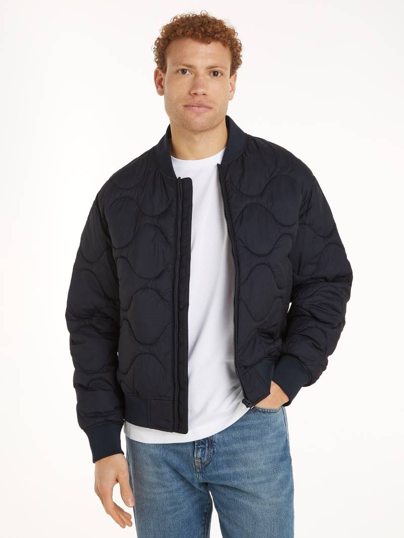 Tommy Hilfiger Steppjacke »ONION QUILTED BOMBER«, ohne Kapuze, mit Stehkragen, modische Steppung von TOMMY HILFIGER