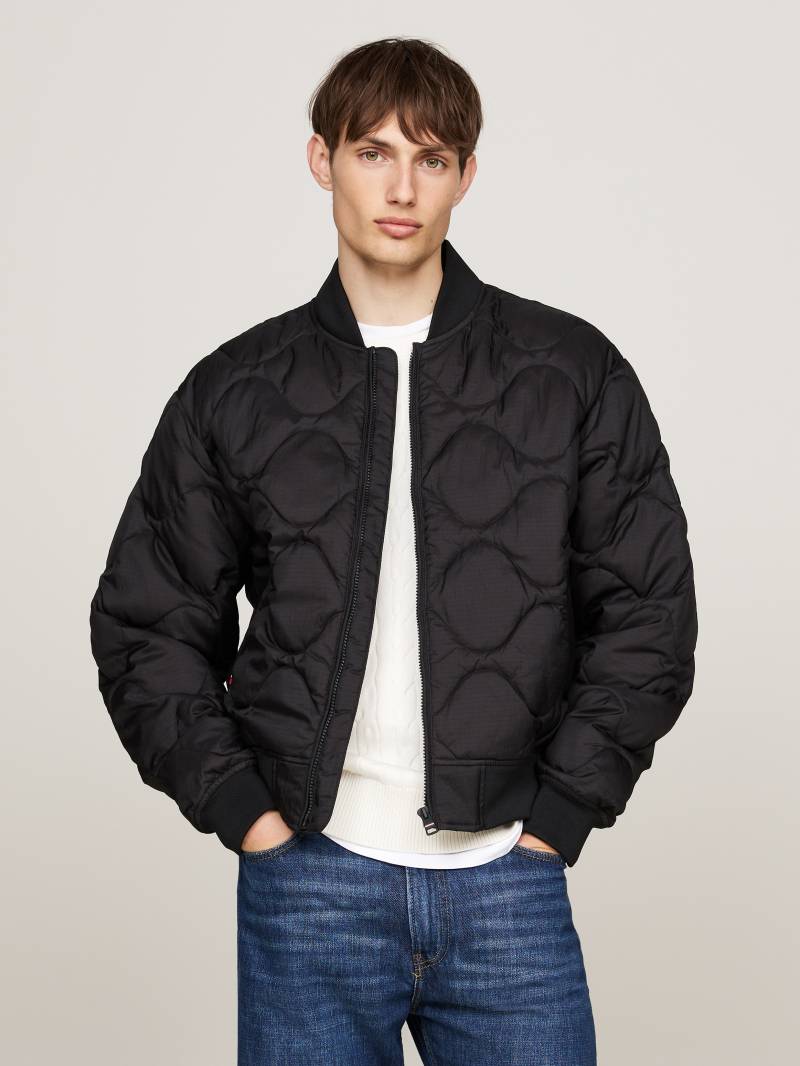 Tommy Hilfiger Steppjacke »ONION QUILTED BOMBER«, ohne Kapuze, mit Stehkragen, modische Steppung von TOMMY HILFIGER