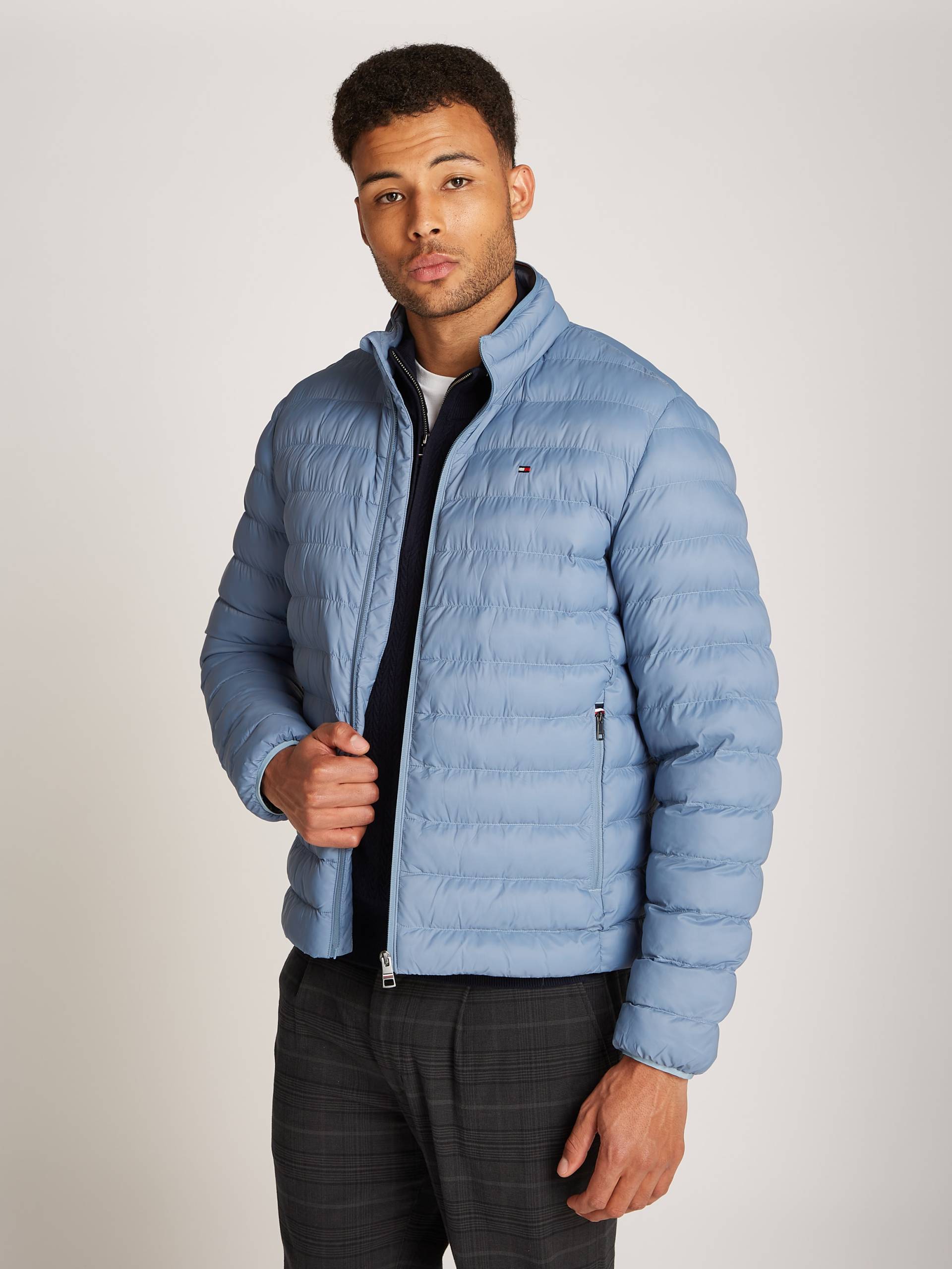 Tommy Hilfiger Steppjacke »PACKABLE RECYCLED JACKET«, mit Logostickerei von TOMMY HILFIGER