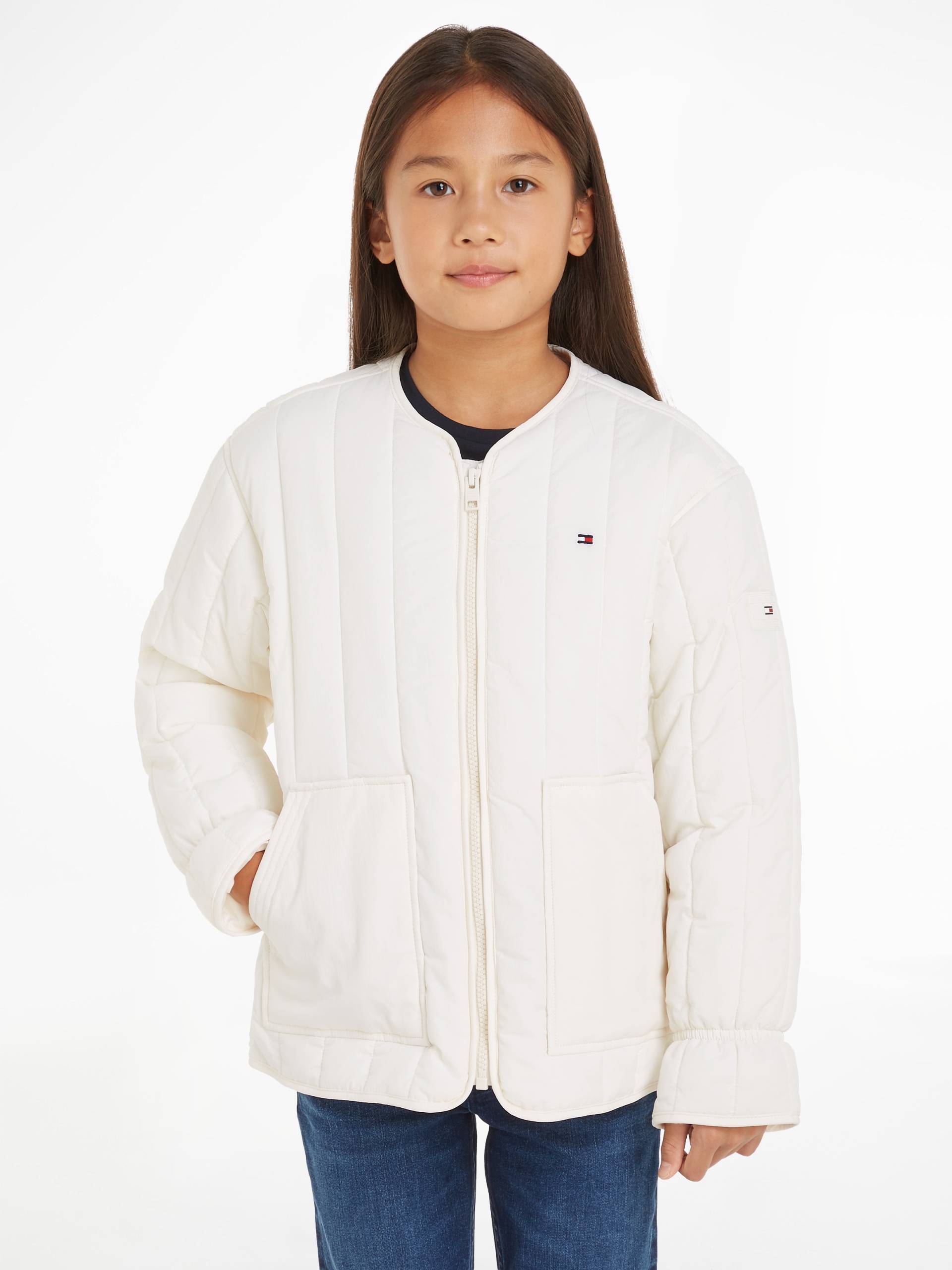 Tommy Hilfiger Steppjacke »UTILITY QUILTED JACKET«, Kinder bis 16 Jahre mit Logostickerei von TOMMY HILFIGER