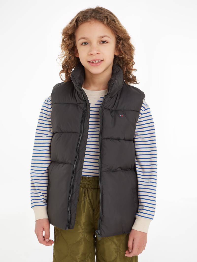 Tommy Hilfiger Steppweste »ESSENTIAL PADDED VEST«, Kinder bis 16 Jahre mit Logostickerei von TOMMY HILFIGER