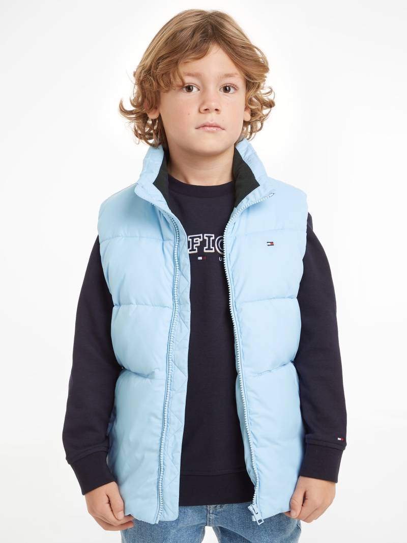 Tommy Hilfiger Steppweste »ESSENTIAL PADDED VEST«, Kinder bis 16 Jahre mit Logostickerei von TOMMY HILFIGER