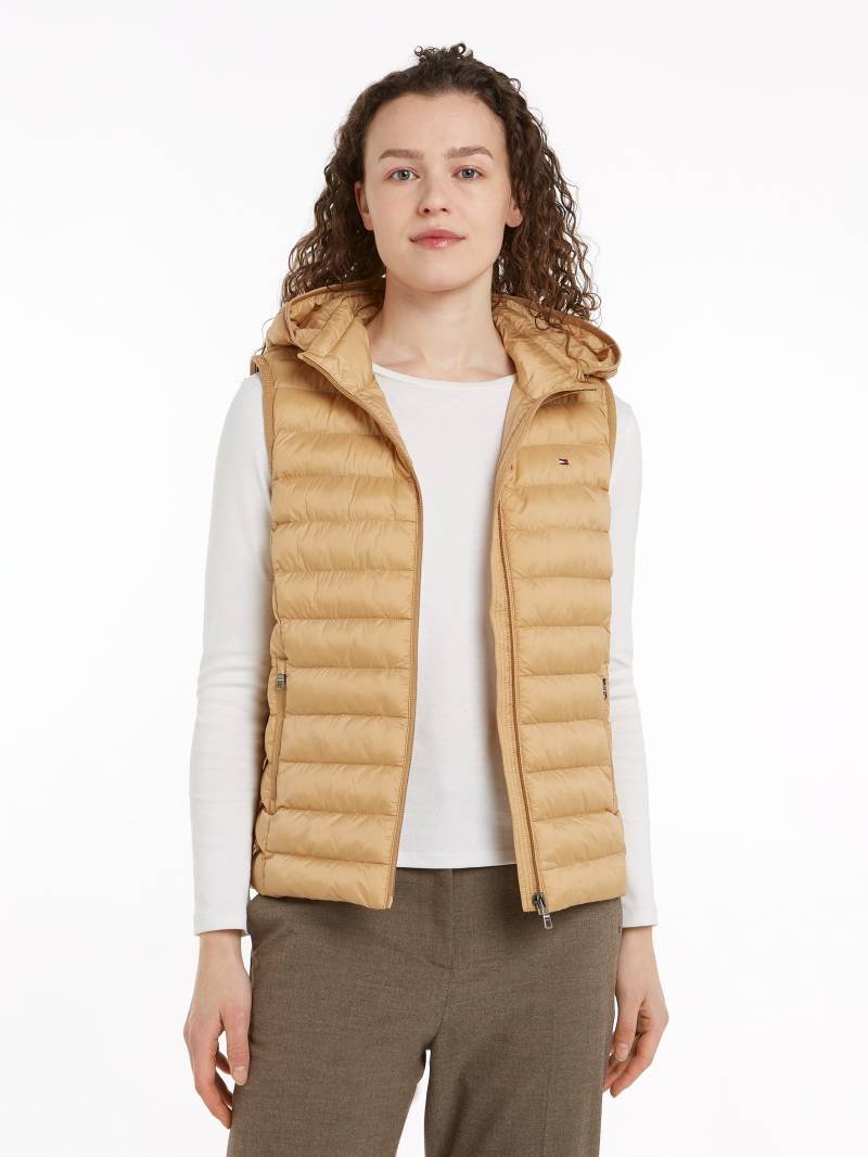 Tommy Hilfiger Steppweste »LW PADDED GLOBAL STRIPE VEST«, (Global Serie TH WOMEN), mit Elastic-Band von TOMMY HILFIGER