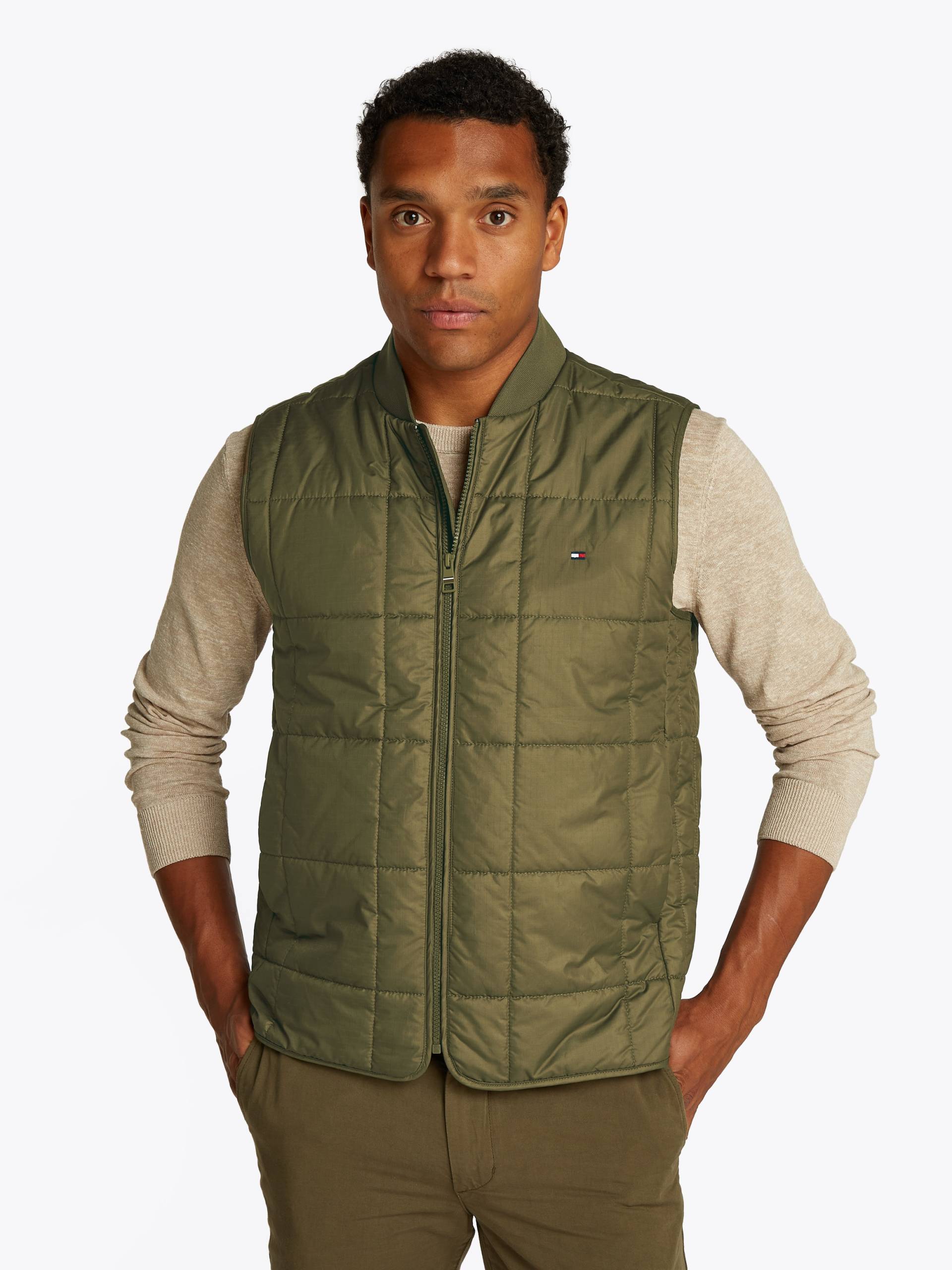 Tommy Hilfiger Steppweste »SQUARE QUILTED VEST«, Mit Rundhalsausschnitt von TOMMY HILFIGER