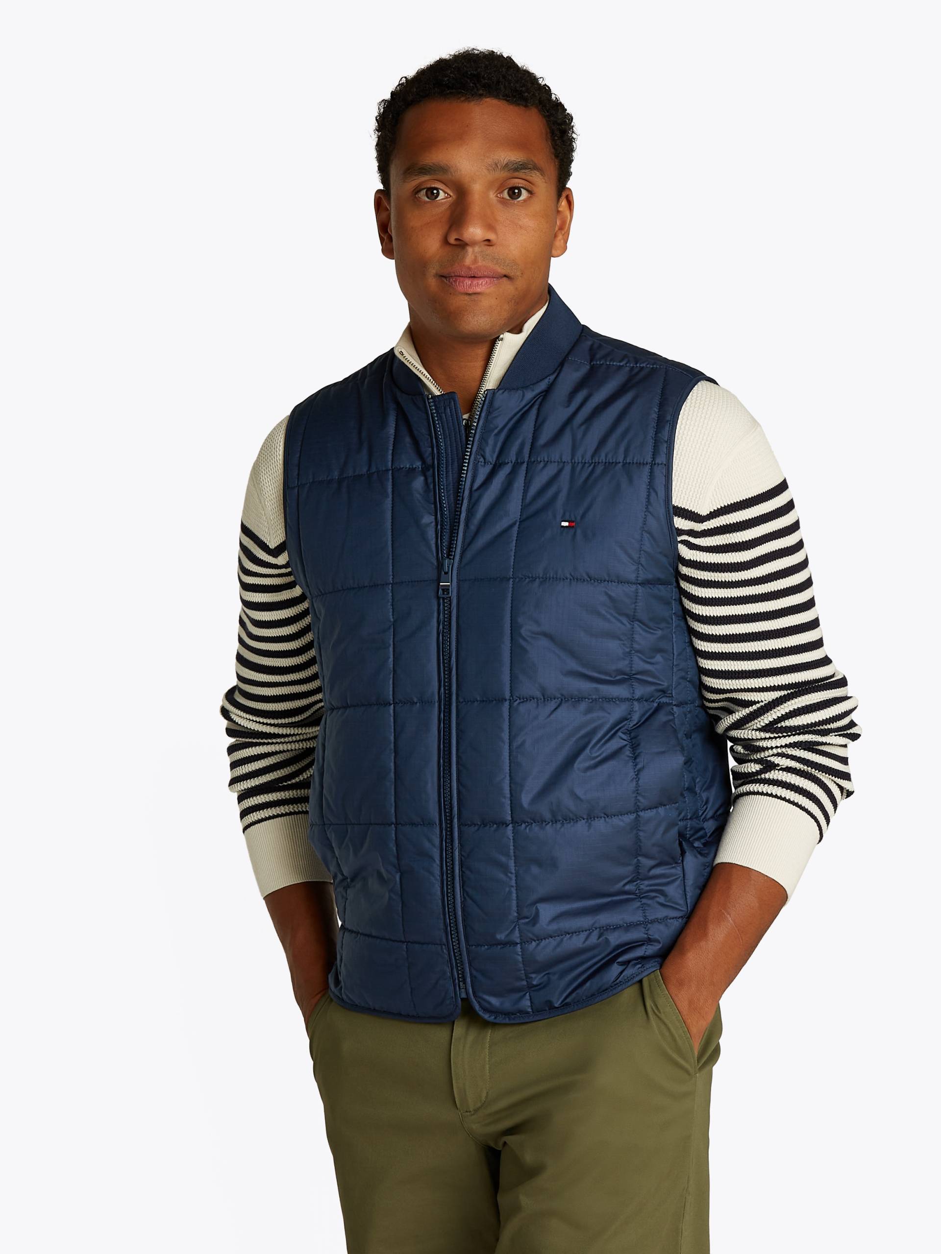 Tommy Hilfiger Steppweste »SQUARE QUILTED VEST«, Mit Rundhalsausschnitt von TOMMY HILFIGER