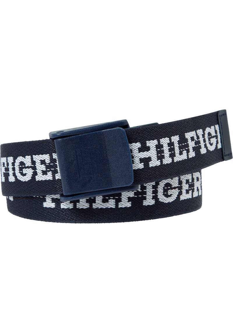 Tommy Hilfiger Stoffgürtel »WEBBING BELT«, Kinder Kids Junior MiniMe,mit Logoschriftzug von TOMMY HILFIGER