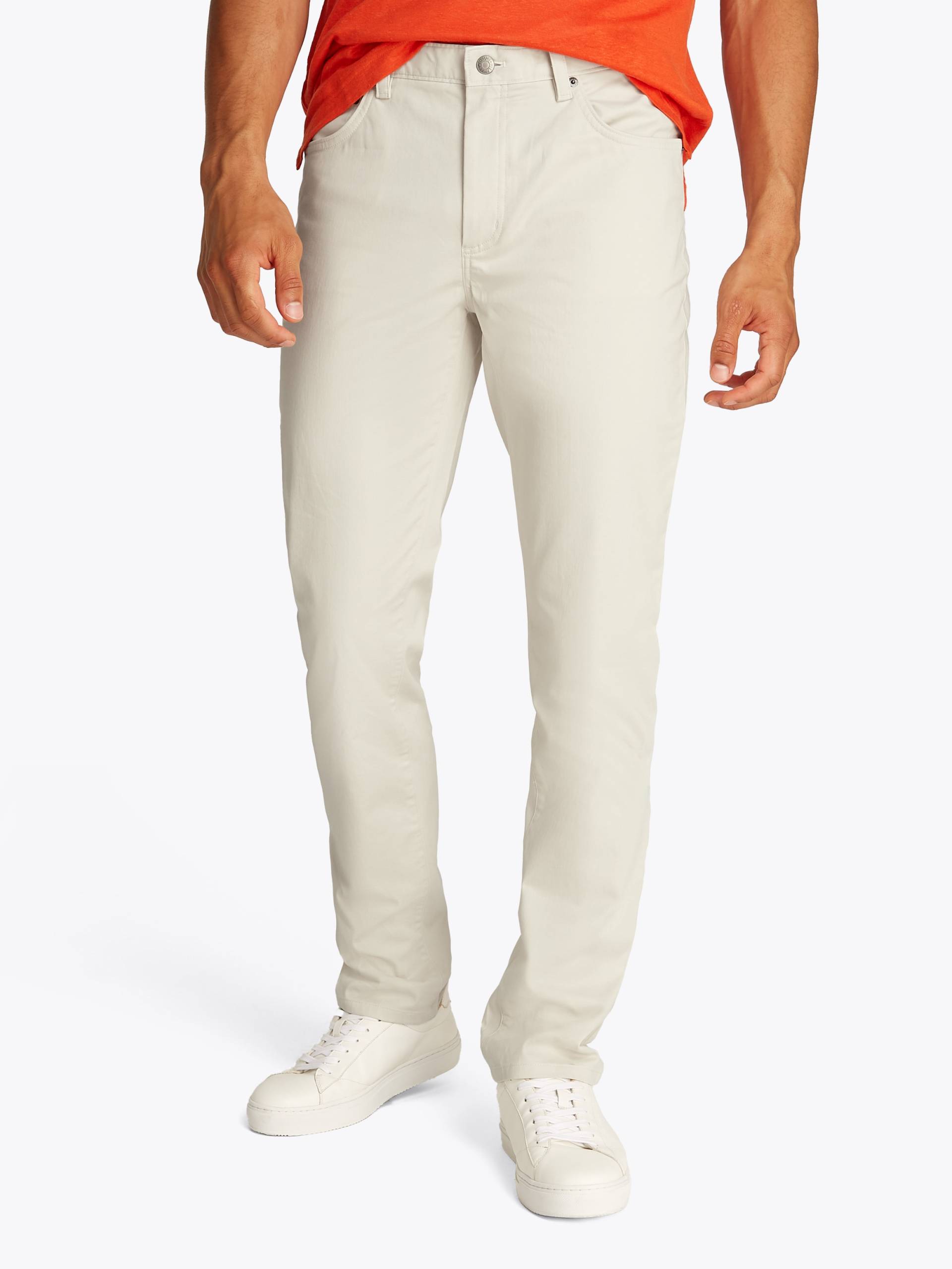 Tommy Hilfiger Stoffhose »DENTON 5PKT COTTON SATIN« von TOMMY HILFIGER
