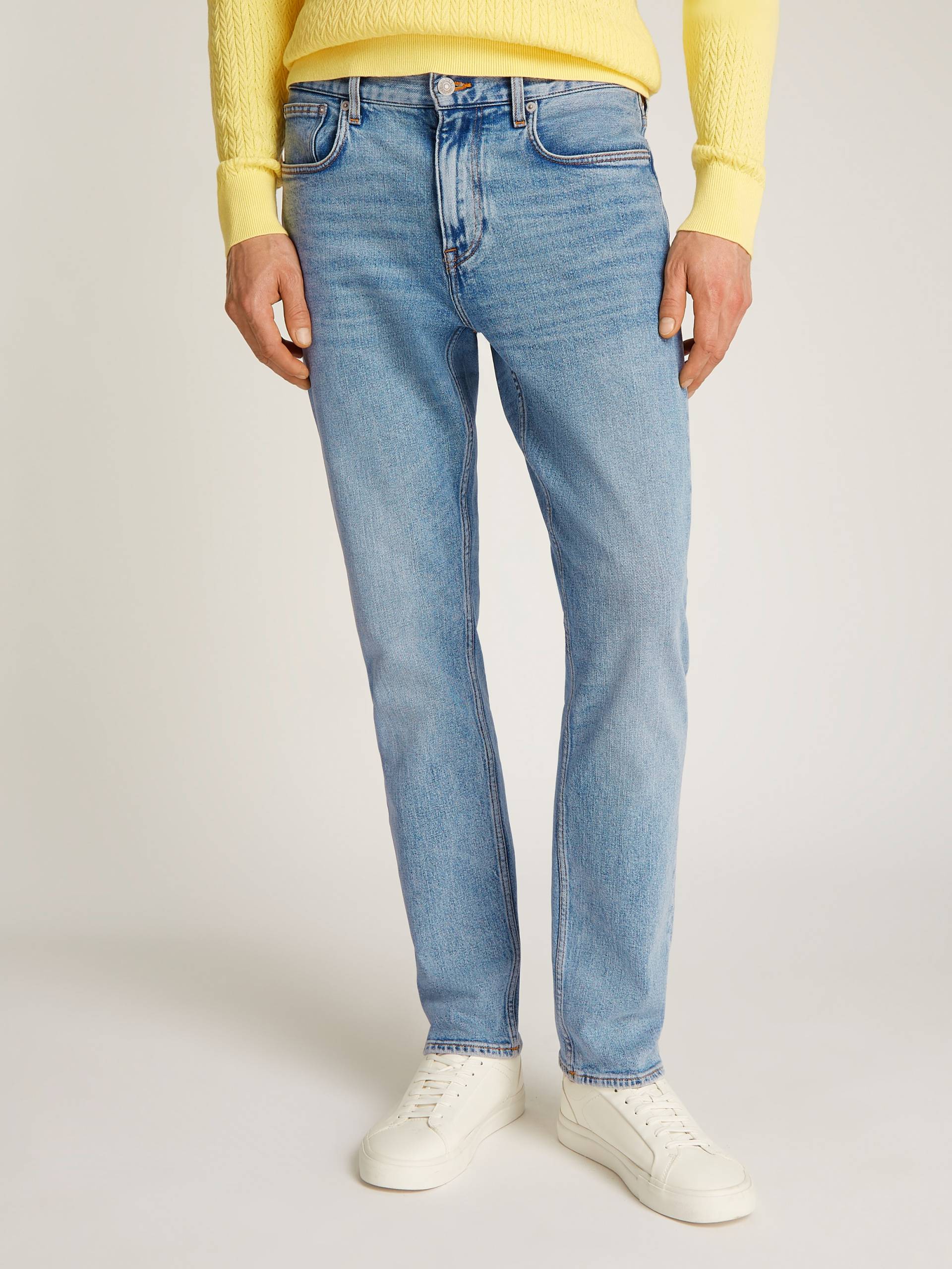 Tommy Hilfiger Straight-Jeans, in blauer Waschung von TOMMY HILFIGER