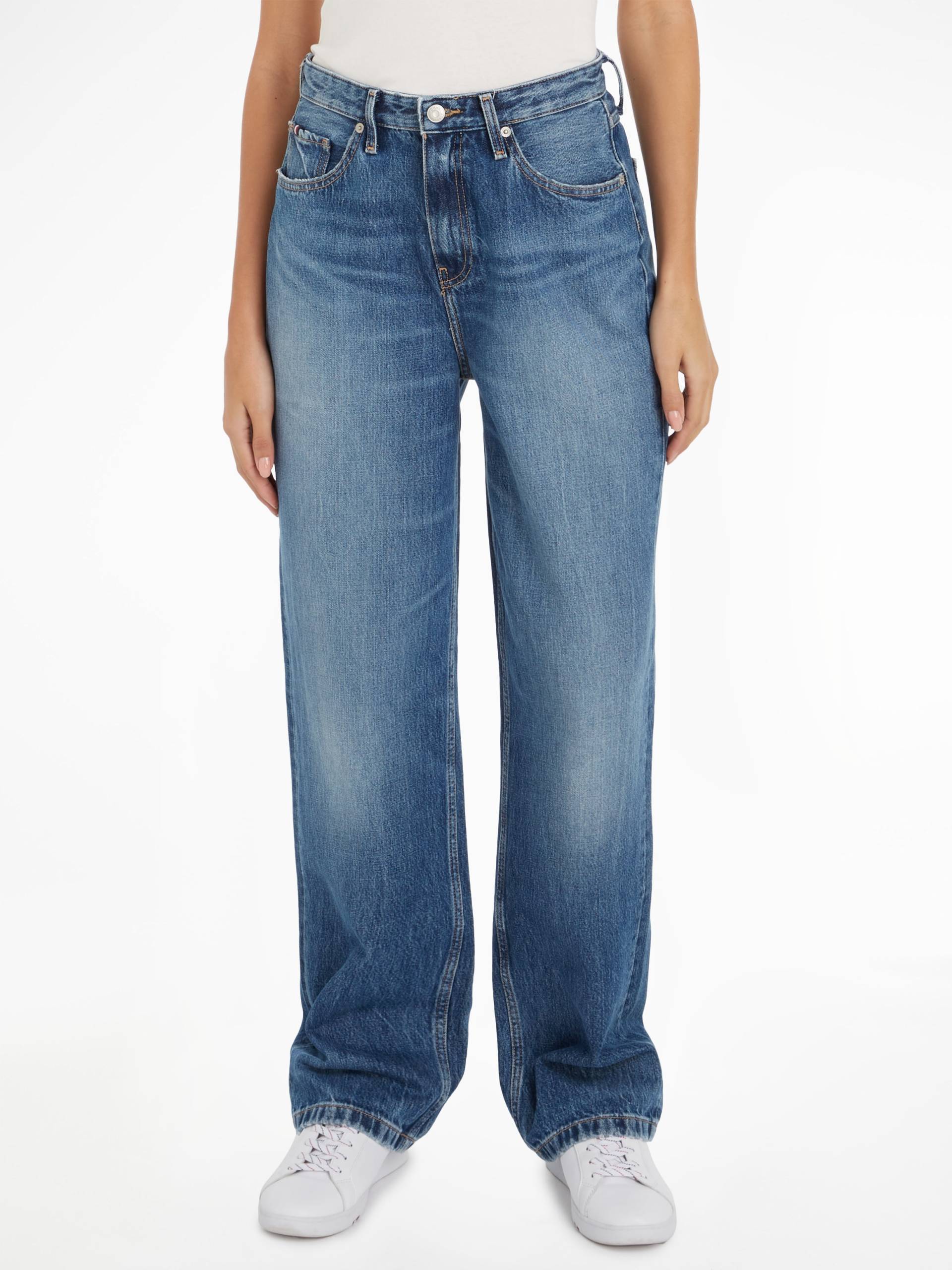 Tommy Hilfiger Straight-Jeans »RELAXED STRAIGHT HW GER«, mit Tommy Hilfger Logo-Badge von TOMMY HILFIGER