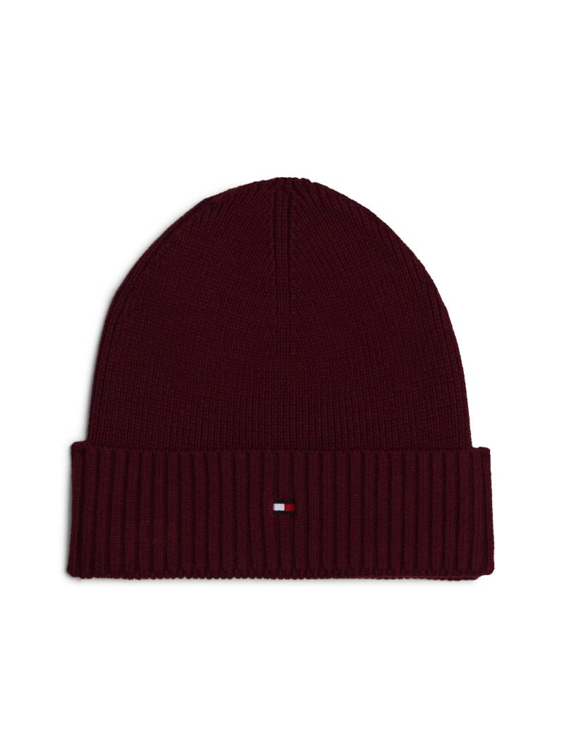 Tommy Hilfiger Strickmütze »TH FLAG PIMA COTTON BEANIE«, mit Logostickerei von TOMMY HILFIGER