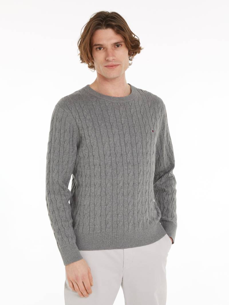 Tommy Hilfiger Strickpullover »CLASSIC CABLE CREW NECK« von TOMMY HILFIGER