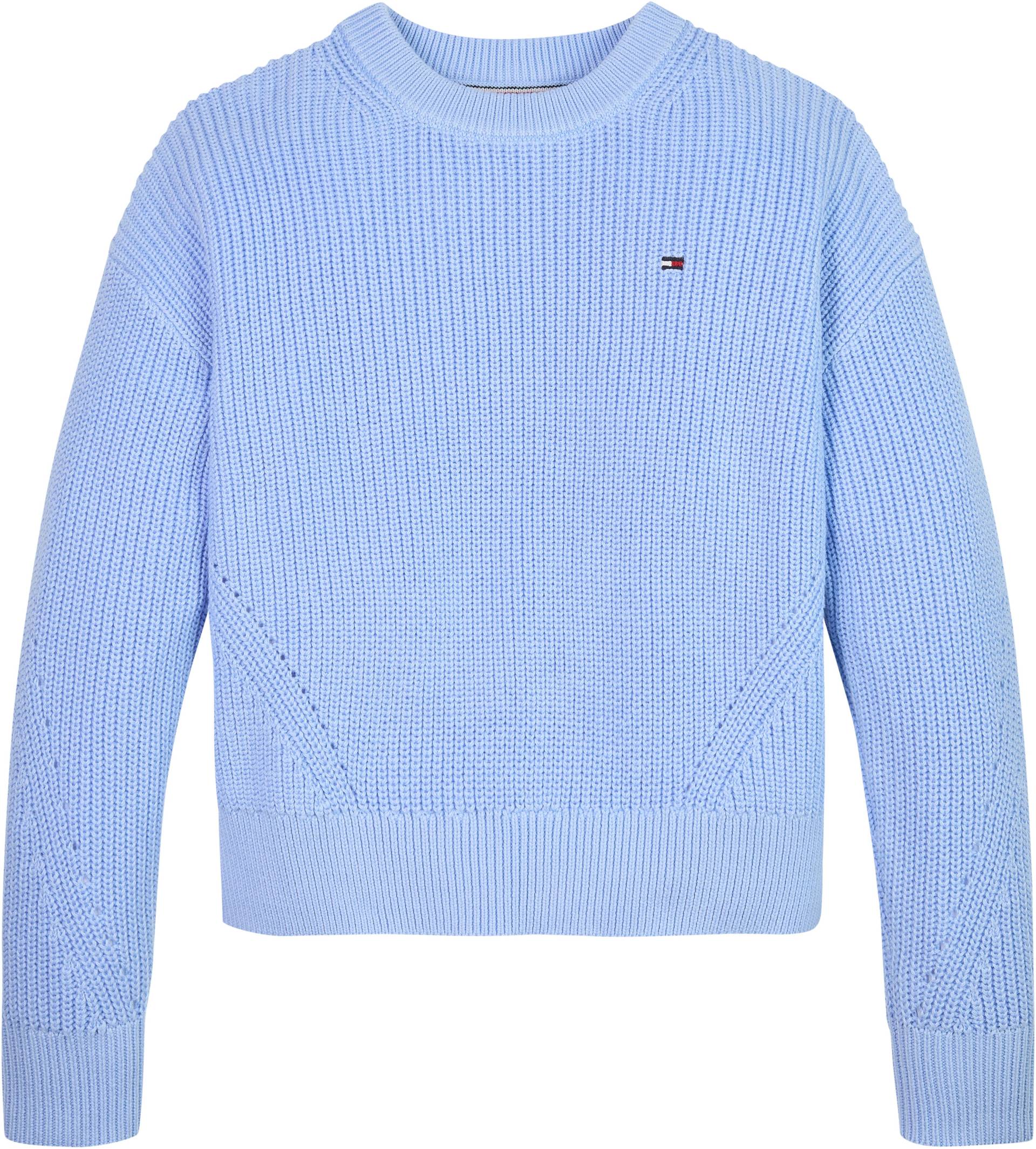 Tommy Hilfiger Strickpullover »ESSENTIAL SWEATER«, Kinder bis 16 Jahre von TOMMY HILFIGER