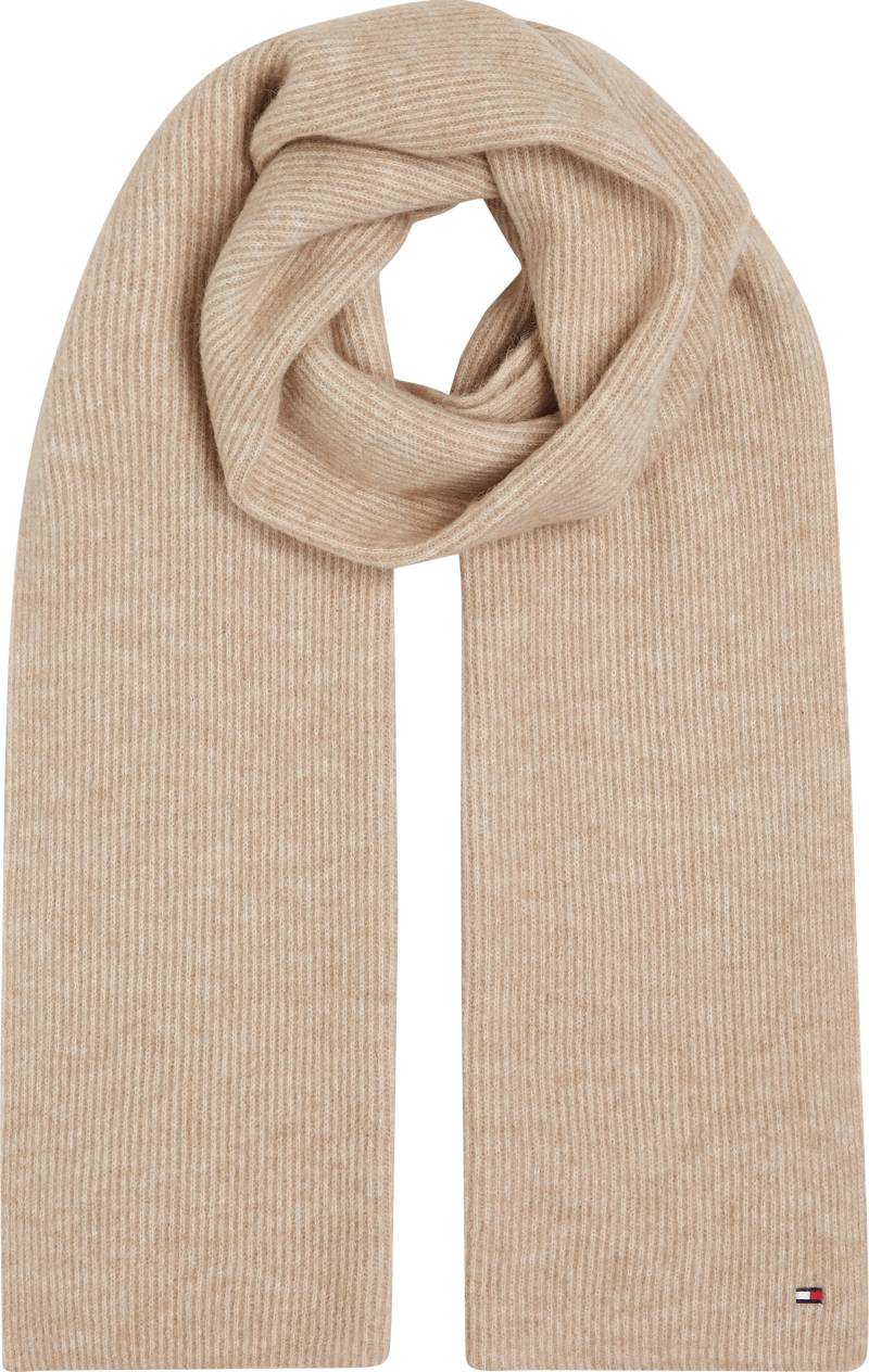 Tommy Hilfiger Strickschal »ESSENTIAL FLAG FUZZY SCARF«, mit Logostickerei von TOMMY HILFIGER