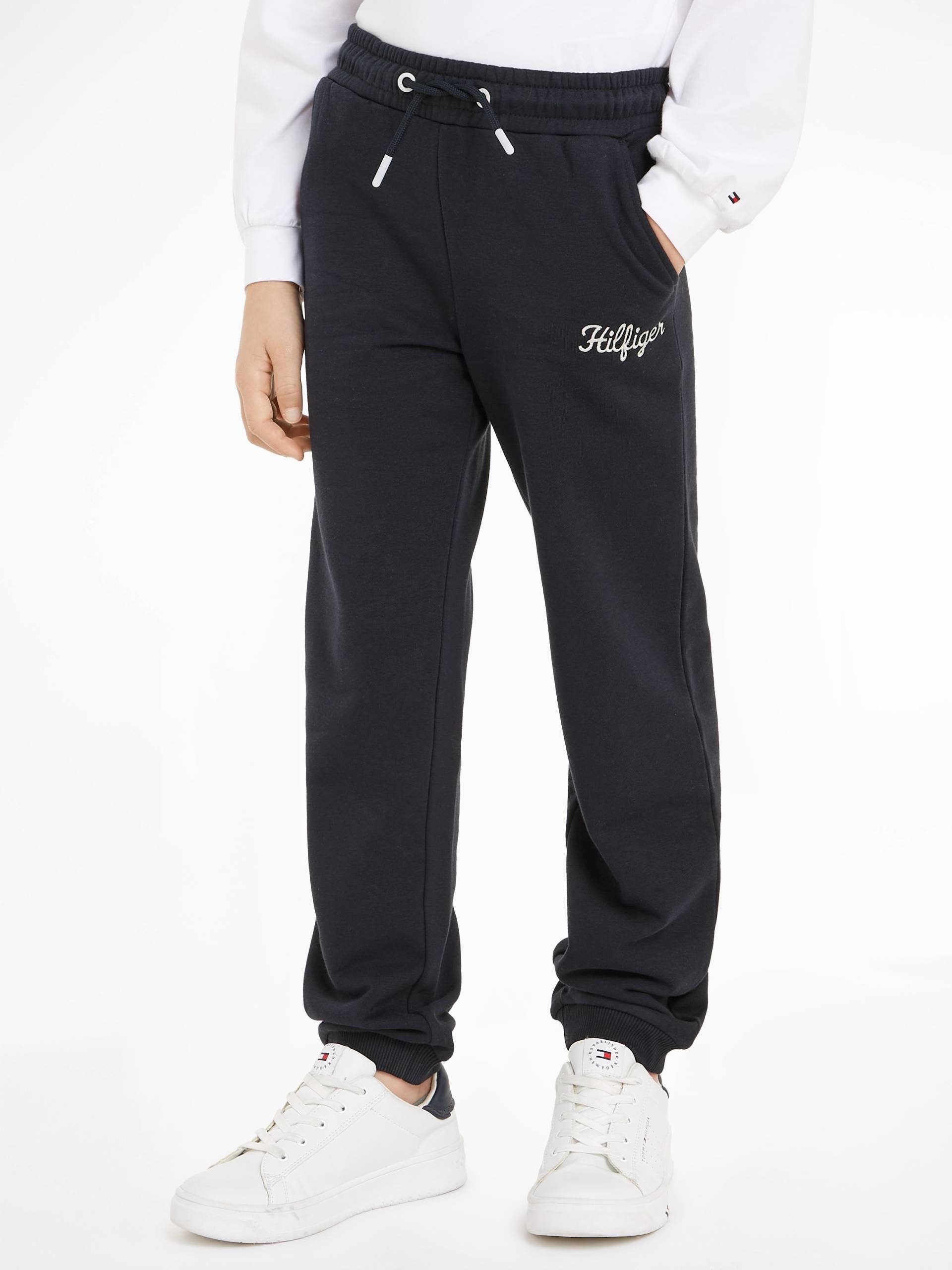 Tommy Hilfiger Sweathose »HILFIGER NY EMB TERRY SWEATPANT«, Kinder bis 16 Jahre mit Logostickerei von TOMMY HILFIGER