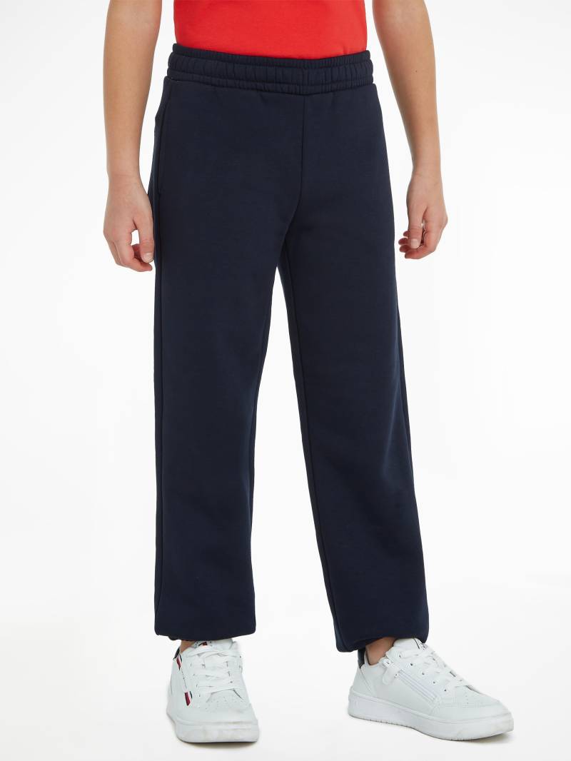 Tommy Hilfiger Sweathose »U TIMELESS FLEECE SWEATPANTS«, Baby bis 2 Jahre, Gummizug Taille & Beinabschlüsse, Eingrifftaschen von TOMMY HILFIGER