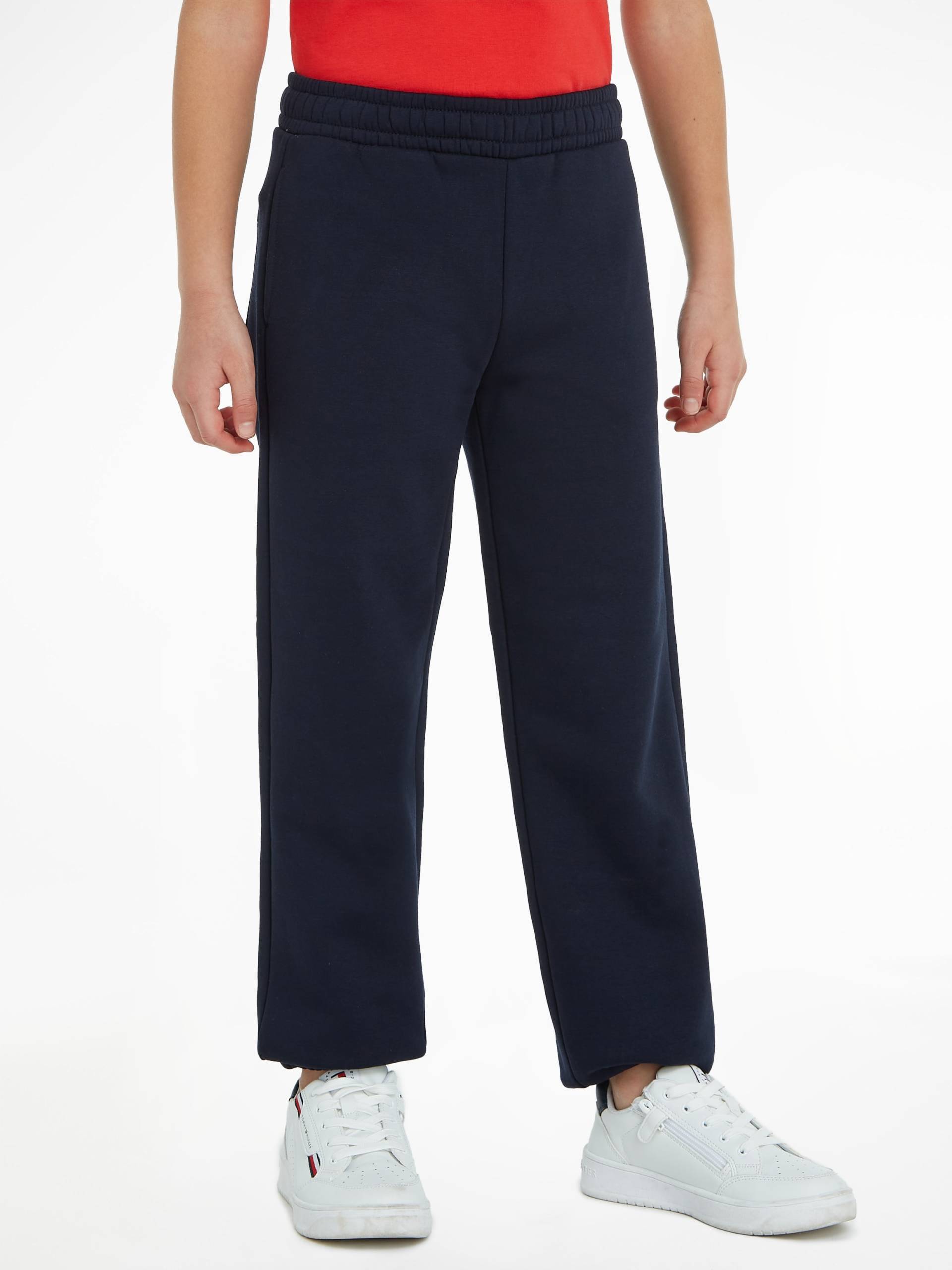 Tommy Hilfiger Sweathose »U TIMELESS FLEECE SWEATPANTS«, Baby bis 2 Jahre, Gummizug Taille & Beinabschlüsse, Eingrifftaschen von TOMMY HILFIGER