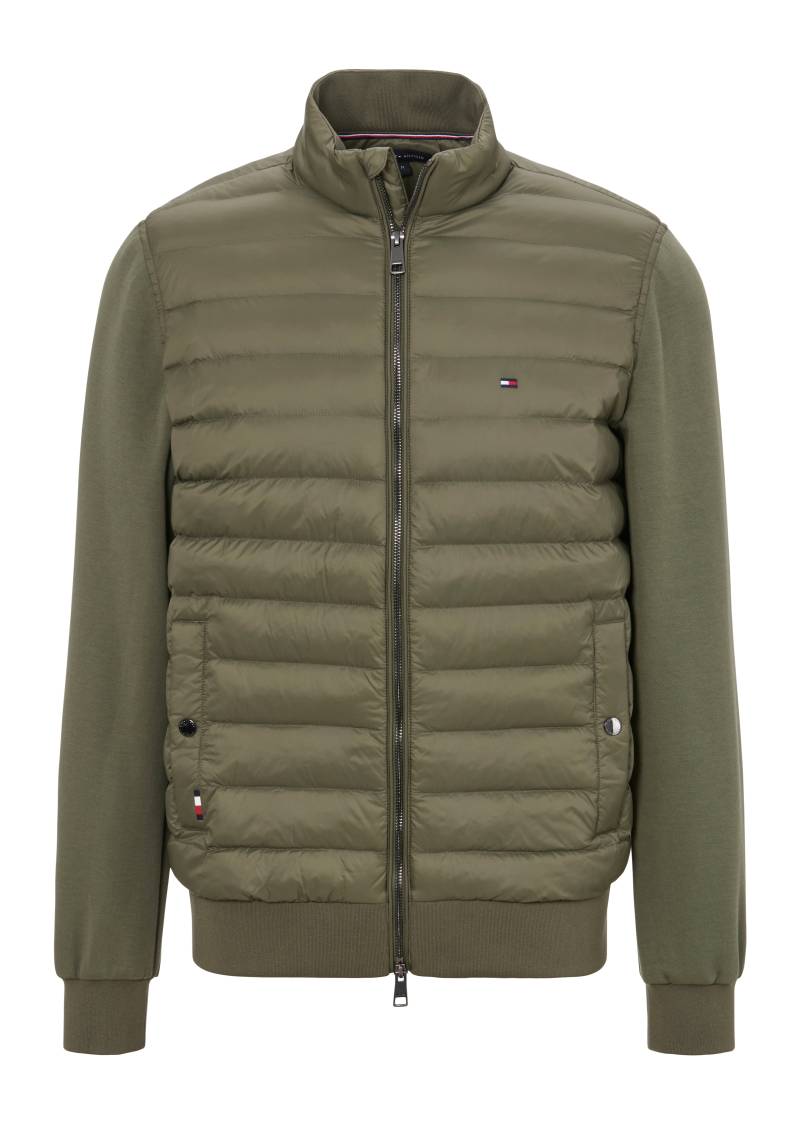 Tommy Hilfiger Sweatjacke »MIX MEDIA STAND CLLR«, mit Steppung von TOMMY HILFIGER