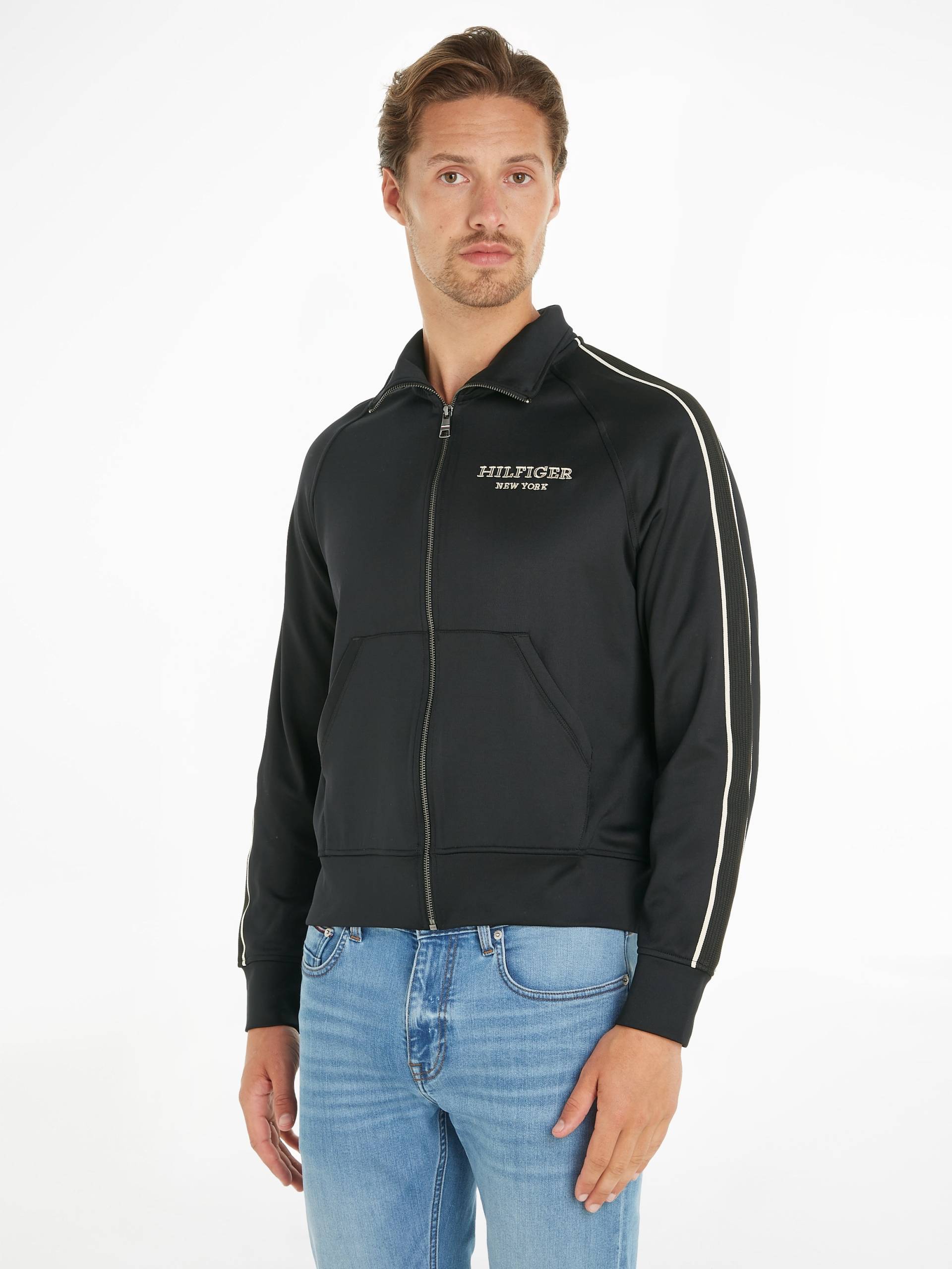 Tommy Hilfiger Sweatjacke »MONOTYPE TRACK ZIP THROUGH« von TOMMY HILFIGER