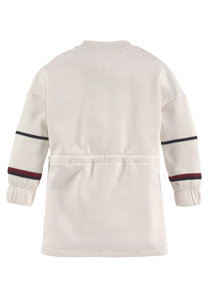 Tommy Hilfiger Sweatkleid »GLOBAL STRIPE SWEAT DRESS«, mit Kordelzug an der Taille von TOMMY HILFIGER