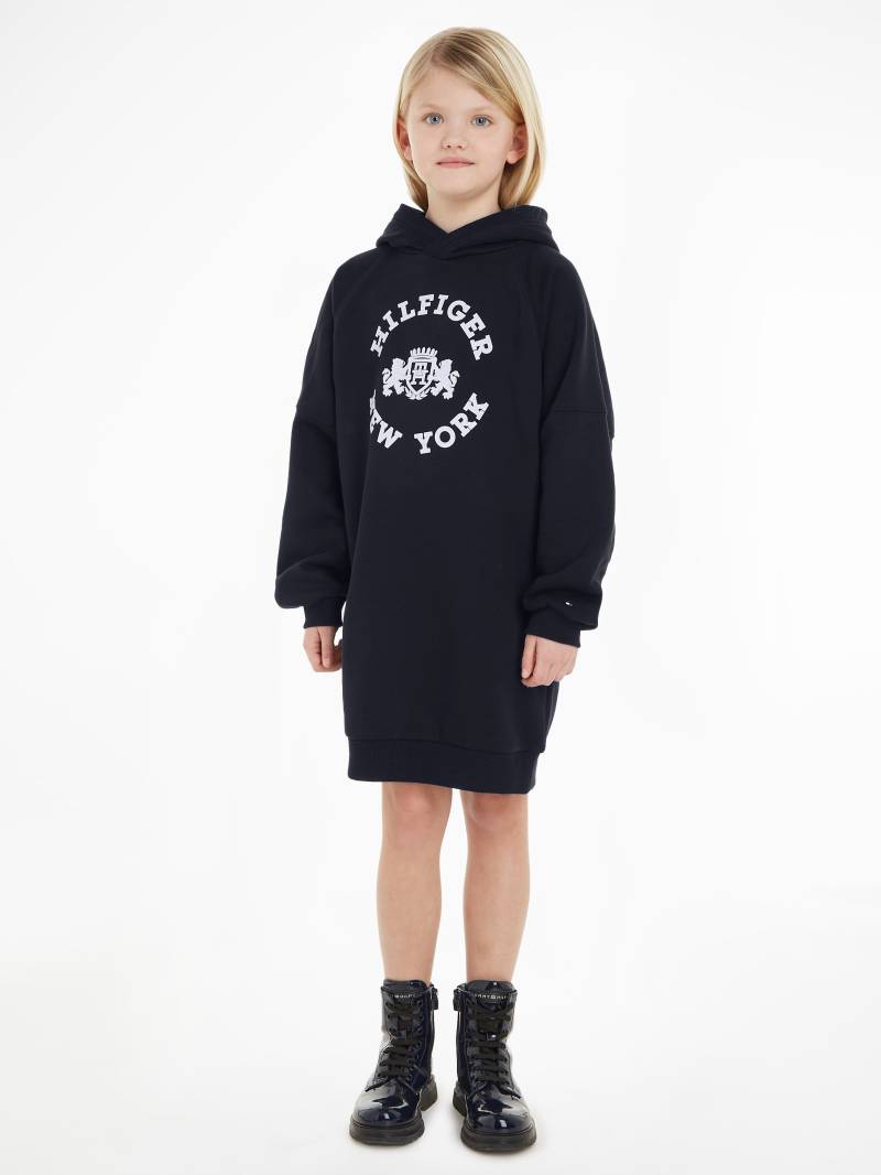 Tommy Hilfiger Sweatkleid »HILFIGER CREST HOODIE DRESS« von TOMMY HILFIGER