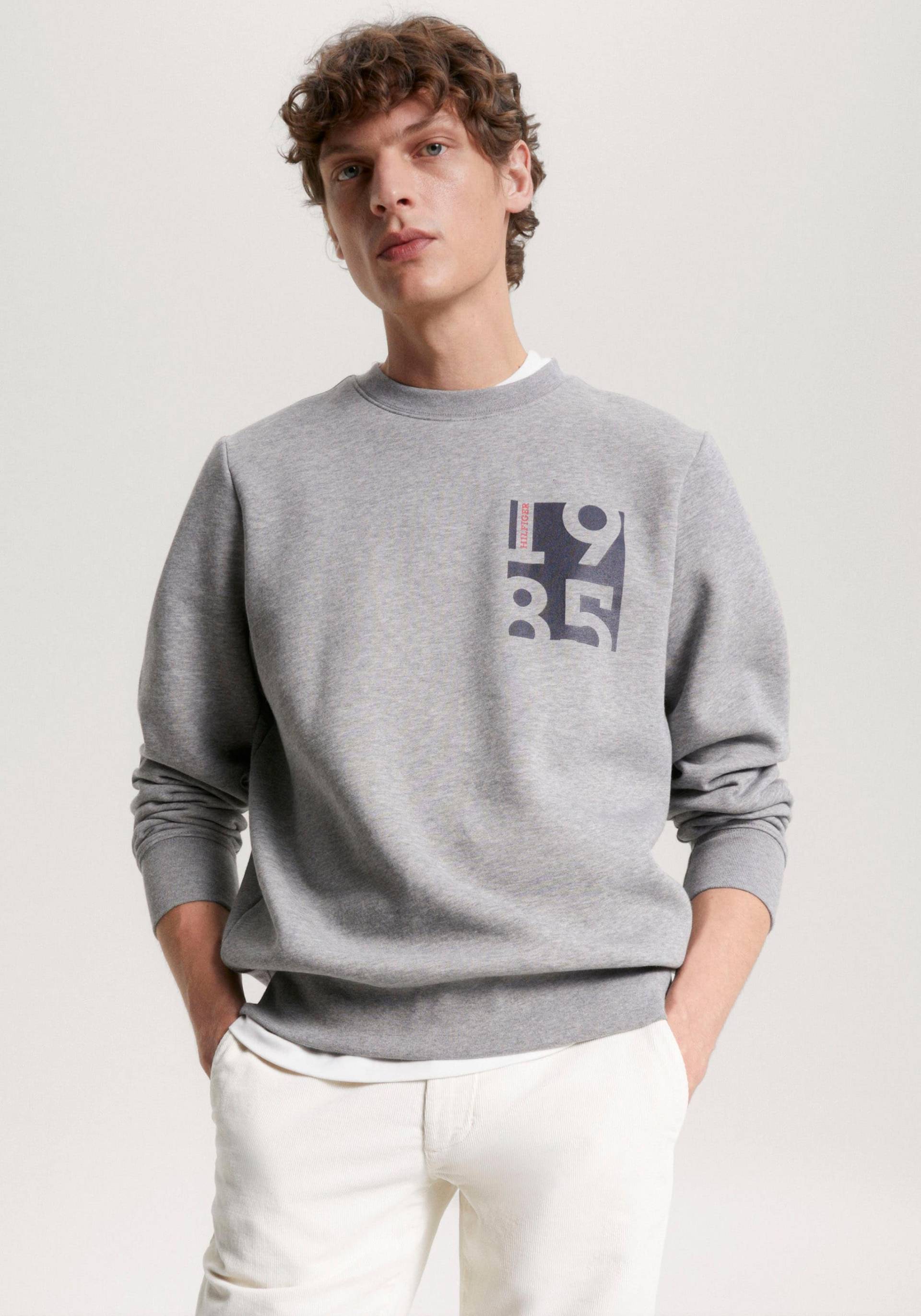 Tommy Hilfiger Sweatshirt »CHEST PRINT CREWNECK« von TOMMY HILFIGER