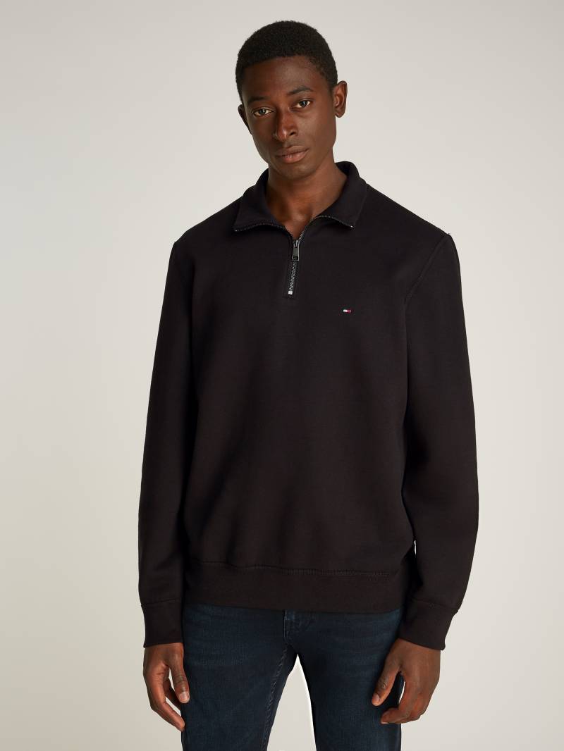 Tommy Hilfiger Sweatshirt »ESSENTIAL FLEECE 1/4 ZIP«, mit Stehkragen von TOMMY HILFIGER