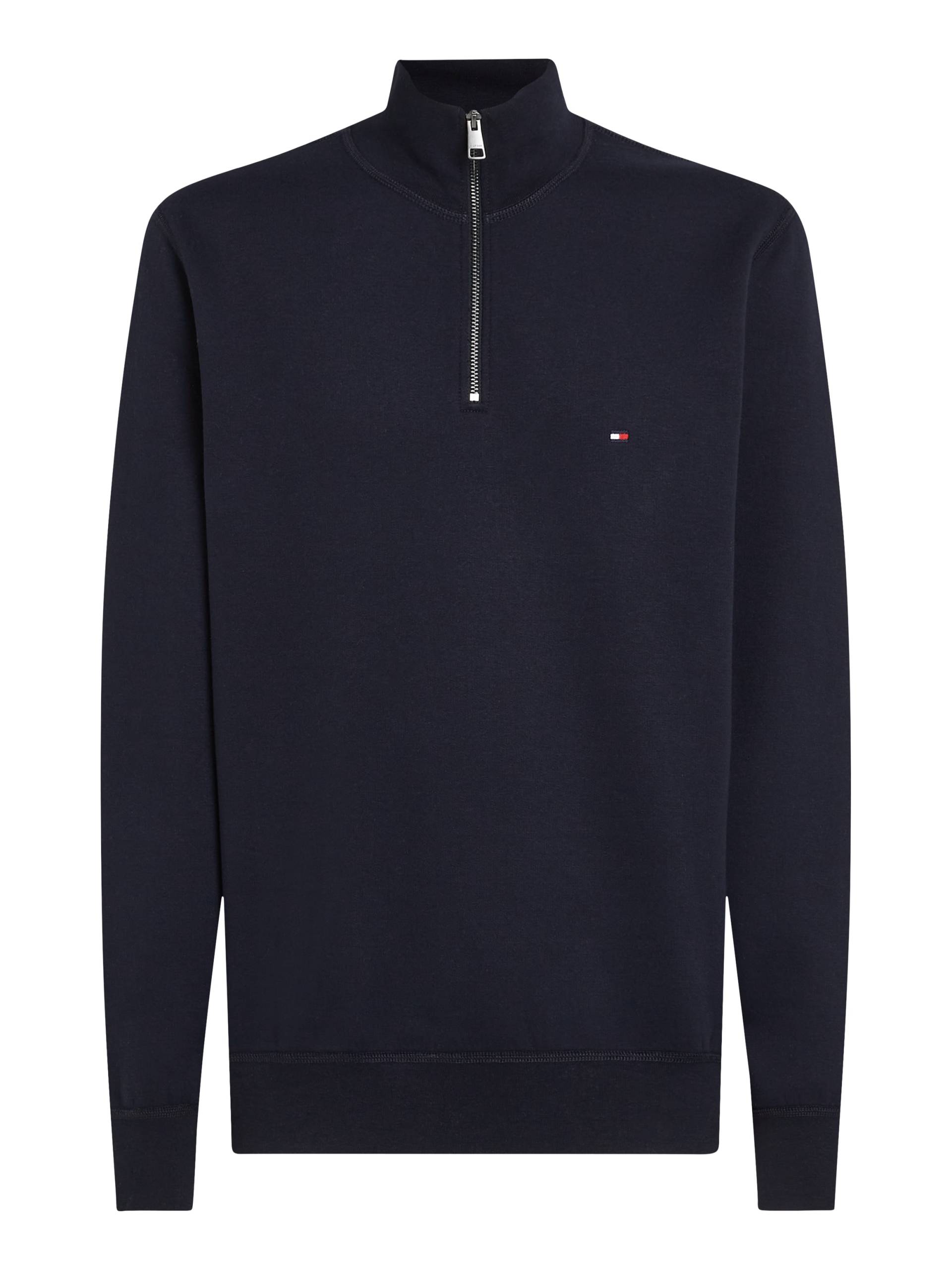 Tommy Hilfiger Sweatshirt »ESSENTIAL FLEECE 1/4 ZIP«, mit Stehkragen von TOMMY HILFIGER