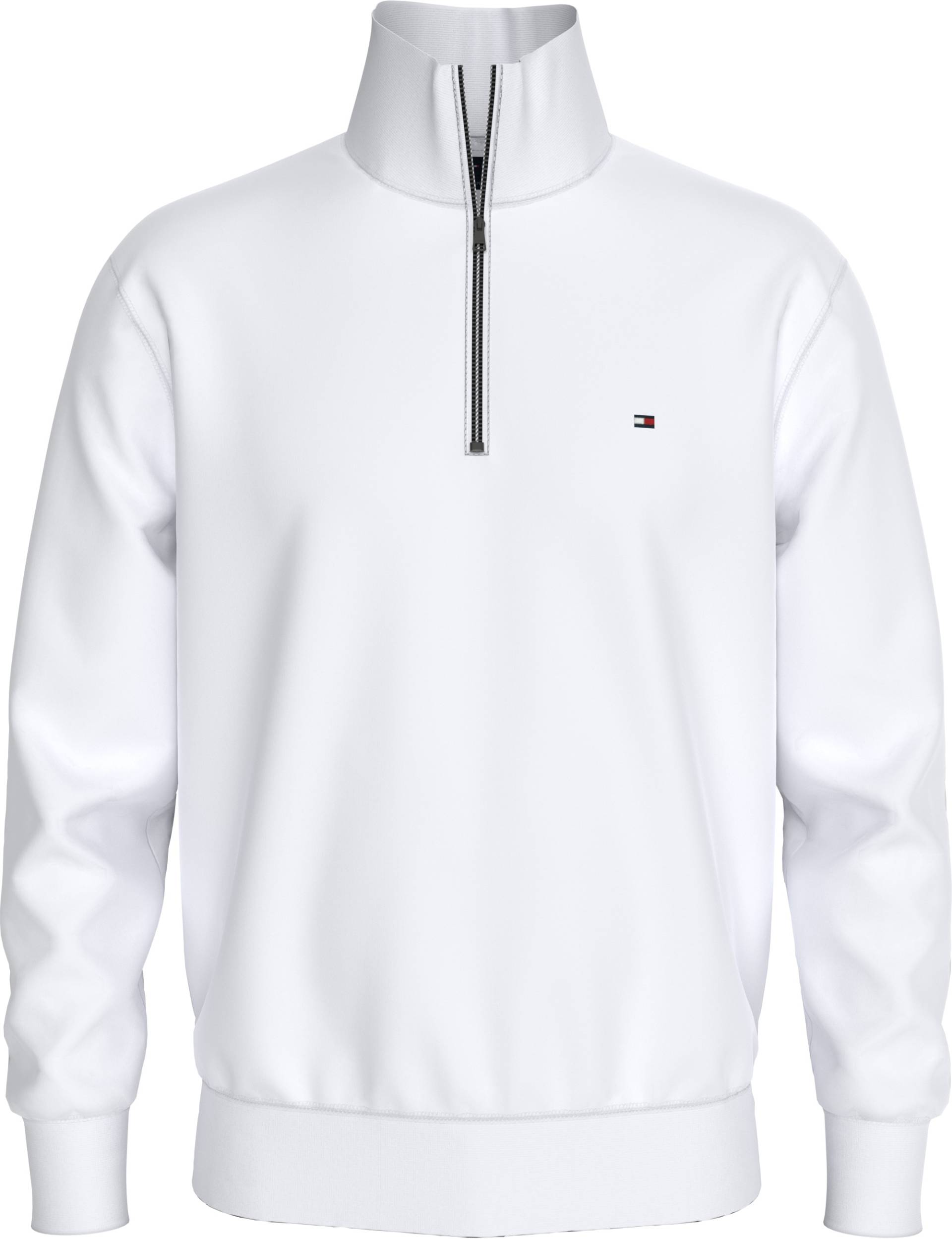 Tommy Hilfiger Sweatshirt »ESSENTIAL FLEECE 1/4 ZIP«, mit Stehkragen von TOMMY HILFIGER