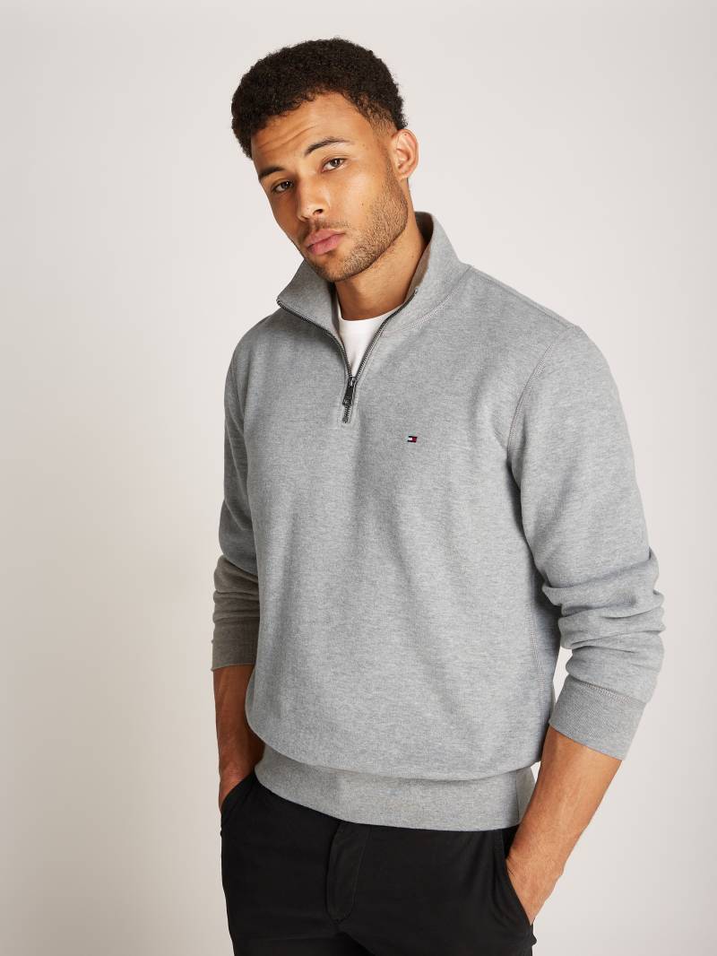 Tommy Hilfiger Sweatshirt »ESSENTIAL FLEECE 1/4 ZIP«, mit Stehkragen von TOMMY HILFIGER